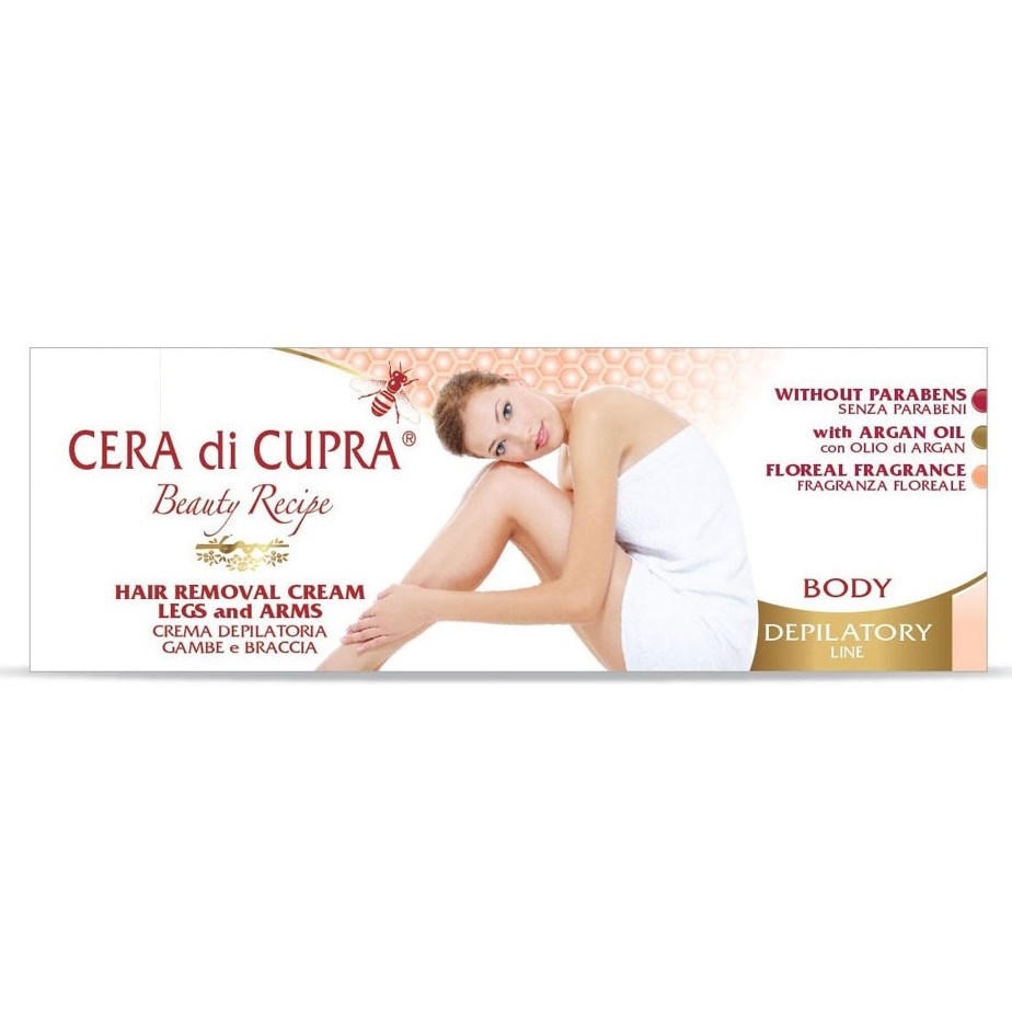 Läs mer om Cera di Cupra Beauty Recipe Hair Removal Cream Legs and Arms 100 ml