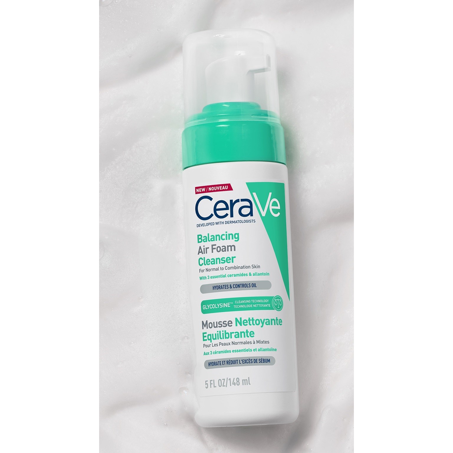 CeraVe Balancing Air Foam Cleanser 150 ml (obrázok 3)