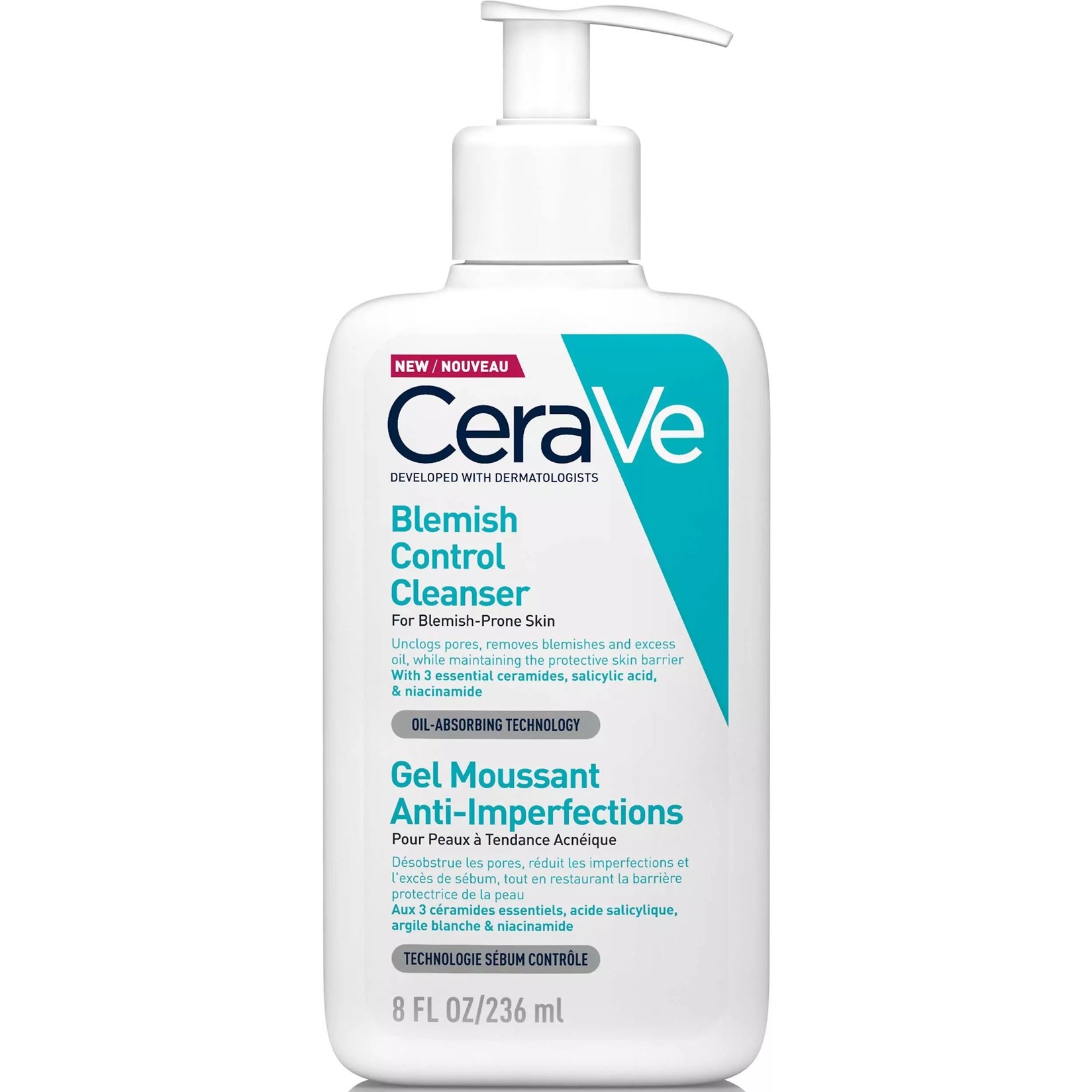 CeraVe Blemish Control Cleanser 236 ml billede