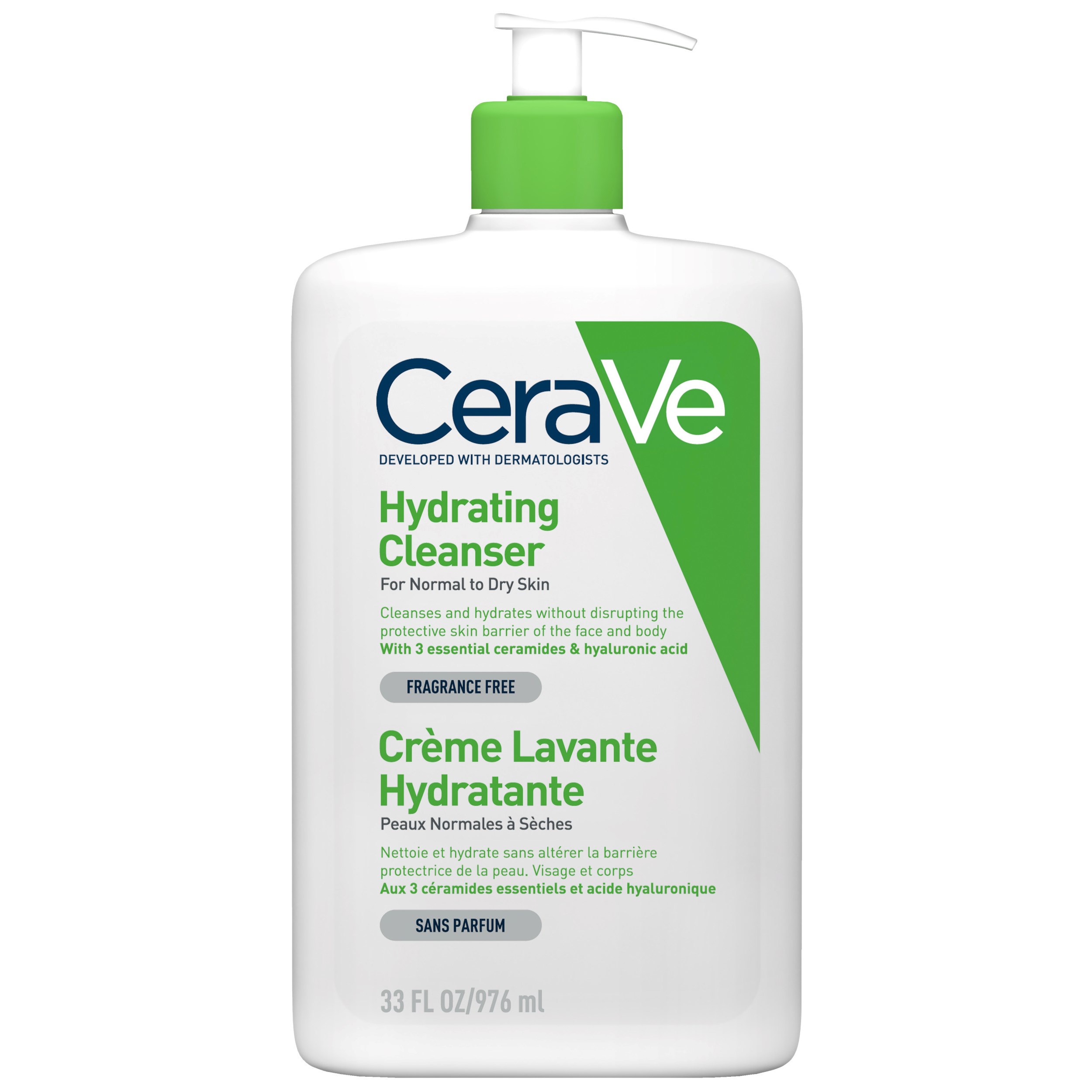 CeraVe Hydrating Cleanser 976 ml billede