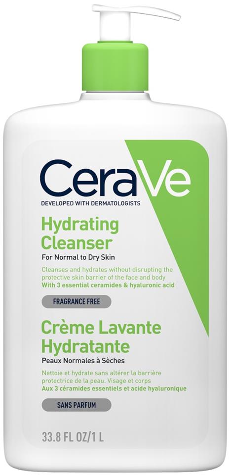 CeraVe Core Hydrating Cleanser 1000 ml