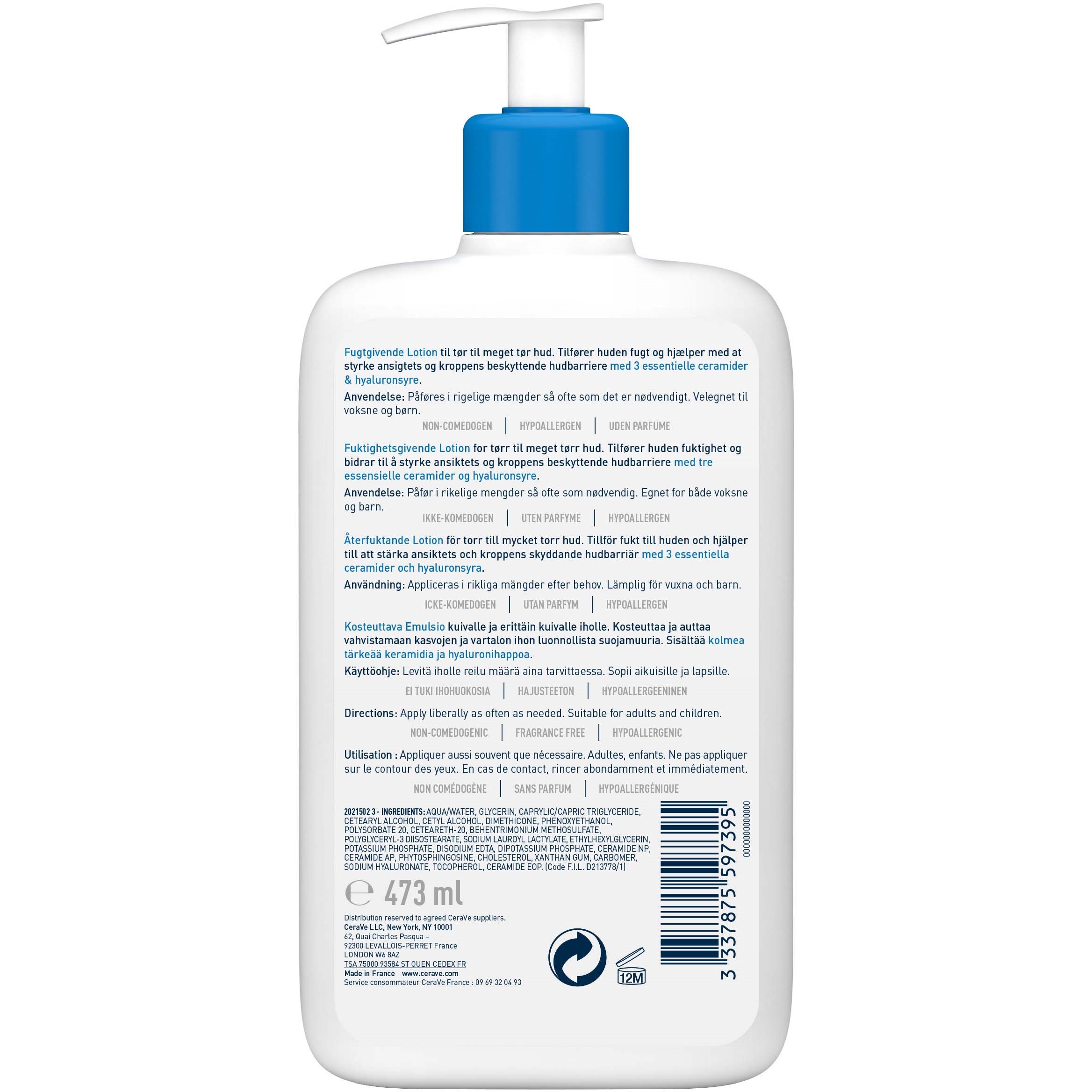 CeraVe Daily Moisturising Lotion 473 ml (obrázok 3)