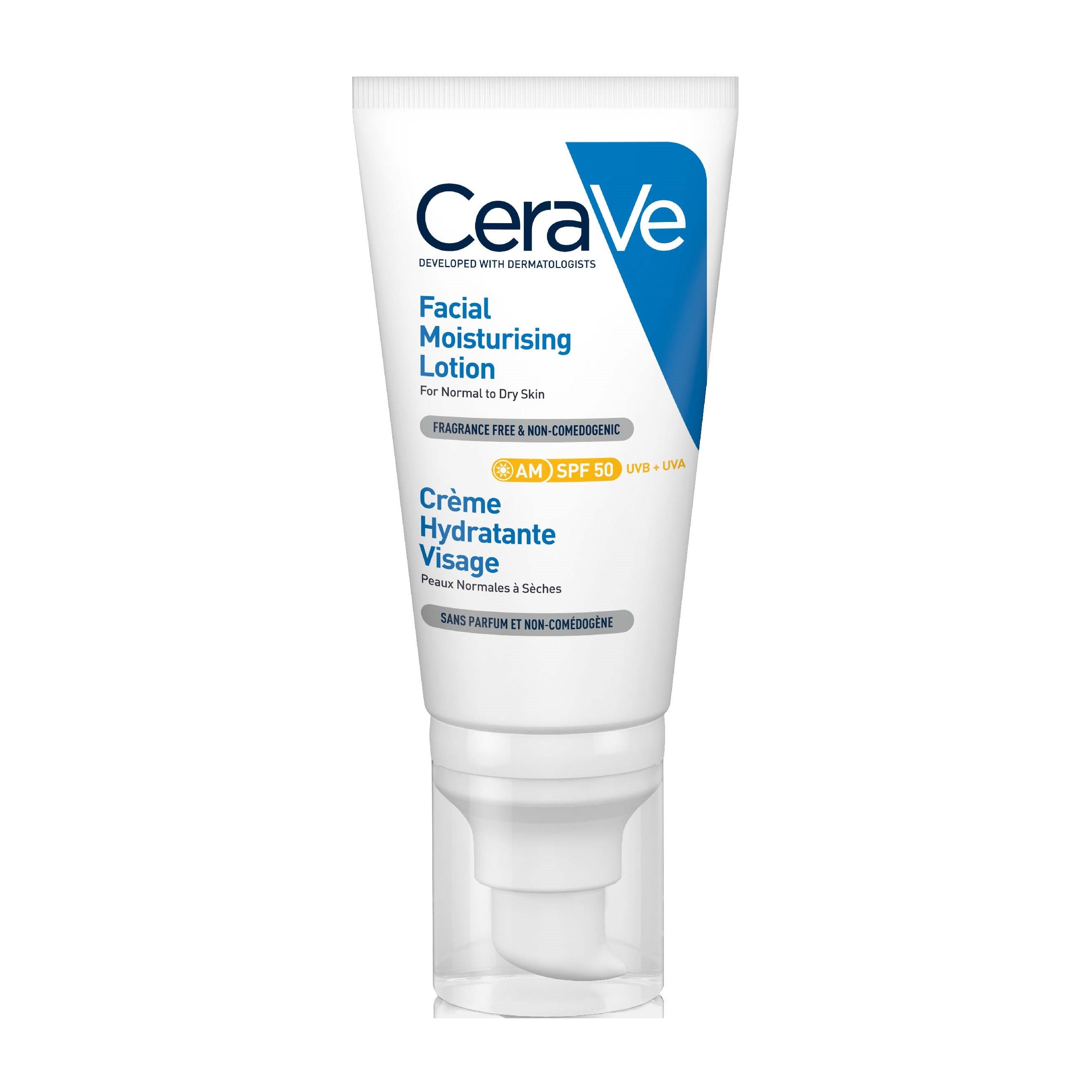 Läs mer om CeraVe Facial Moisturising Lotion SPF50 52 ml