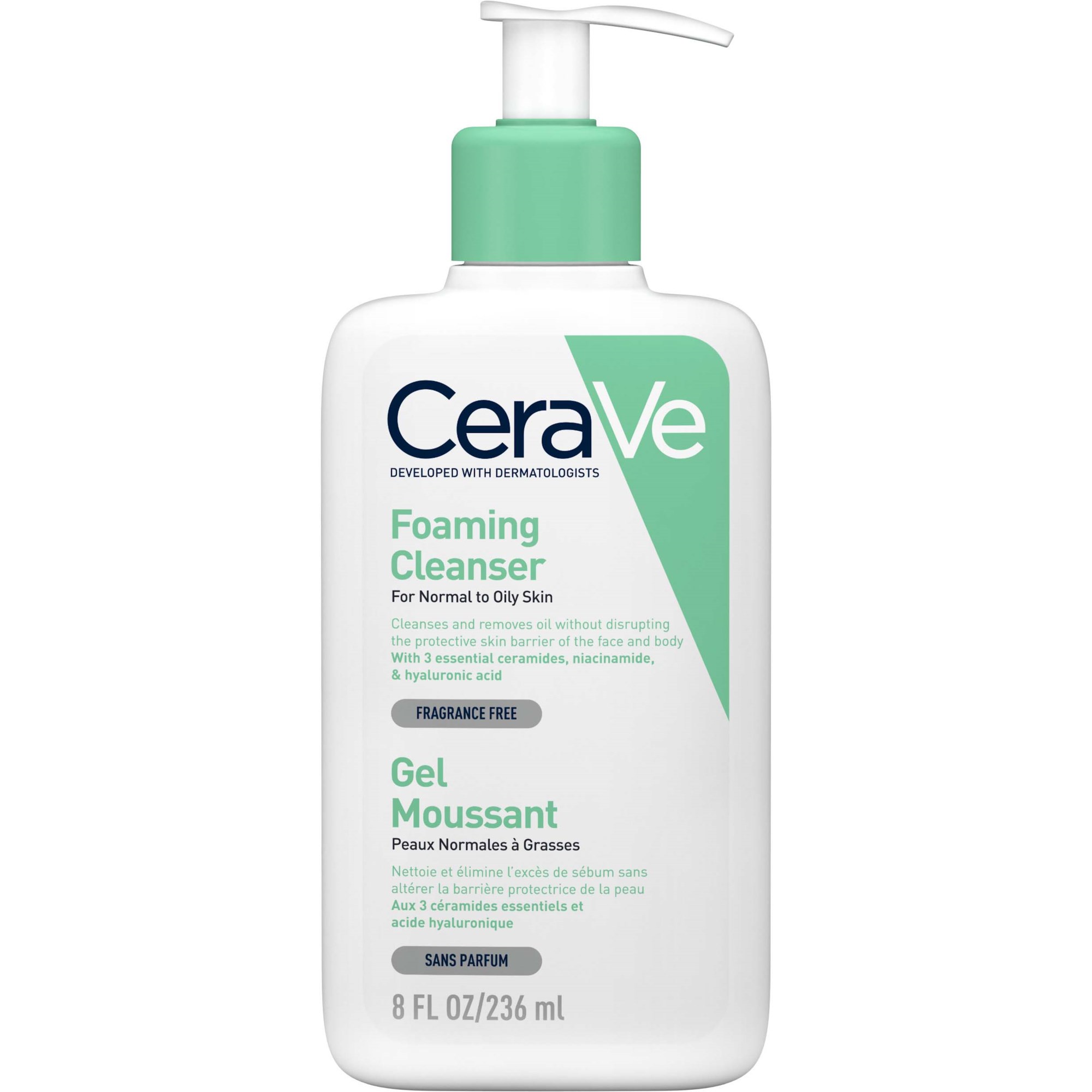 Läs mer om CeraVe Foaming cleanser 236 ml