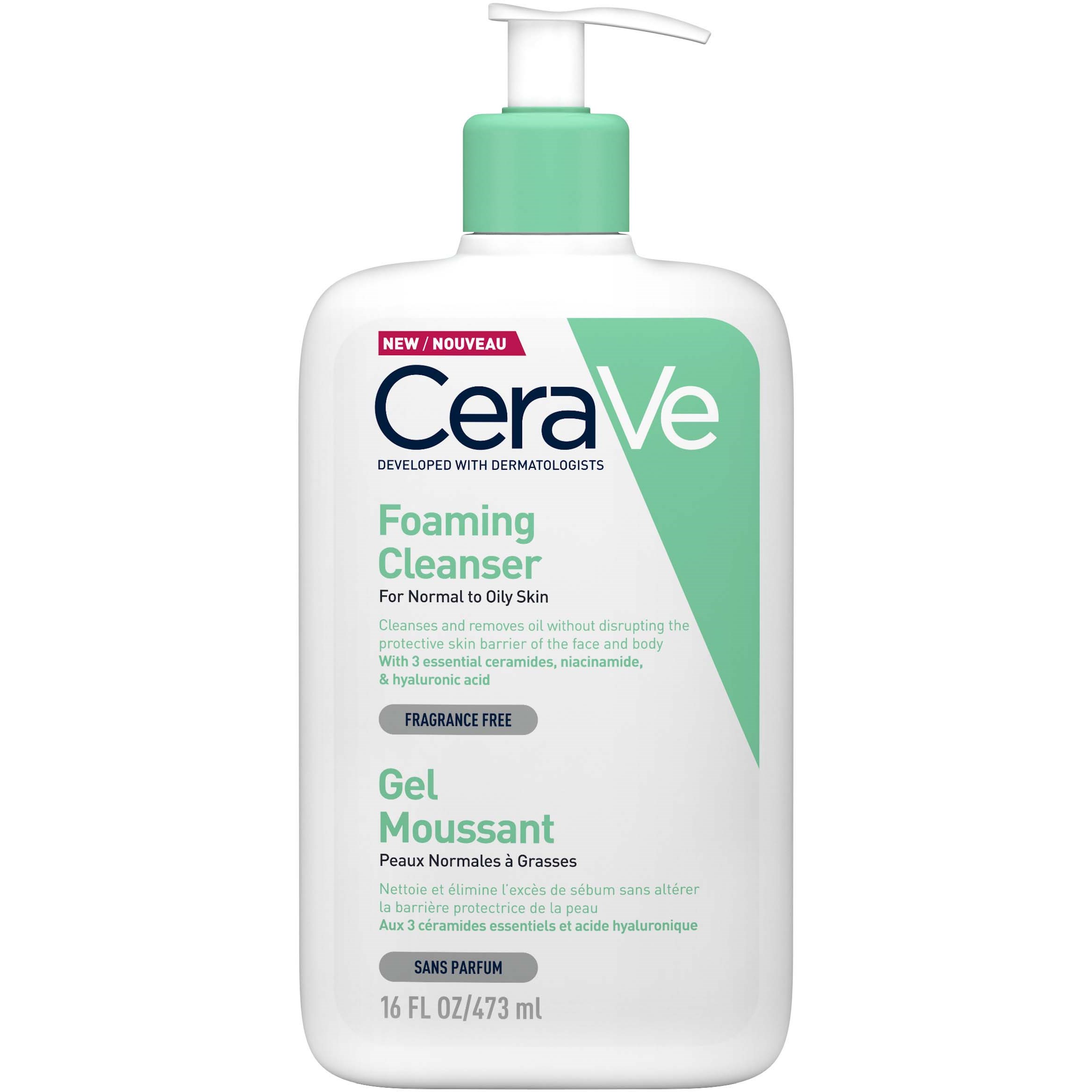 Läs mer om CeraVe Foaming cleanser 473 ml