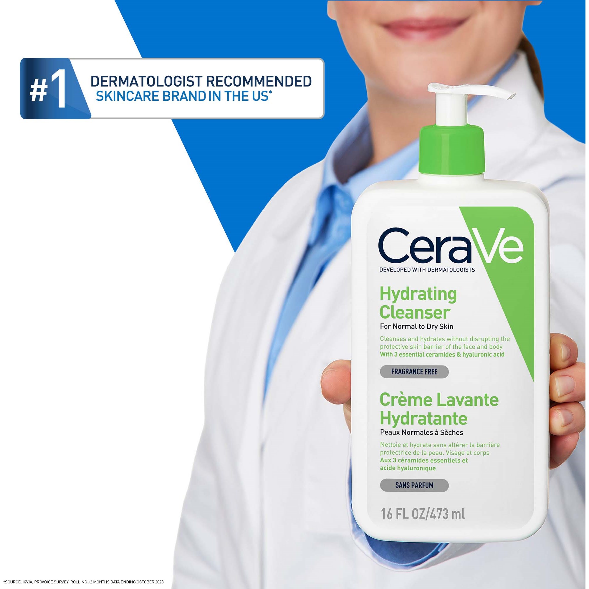 CeraVe Hydrating Cleanser 473 ml (obrázok 3)