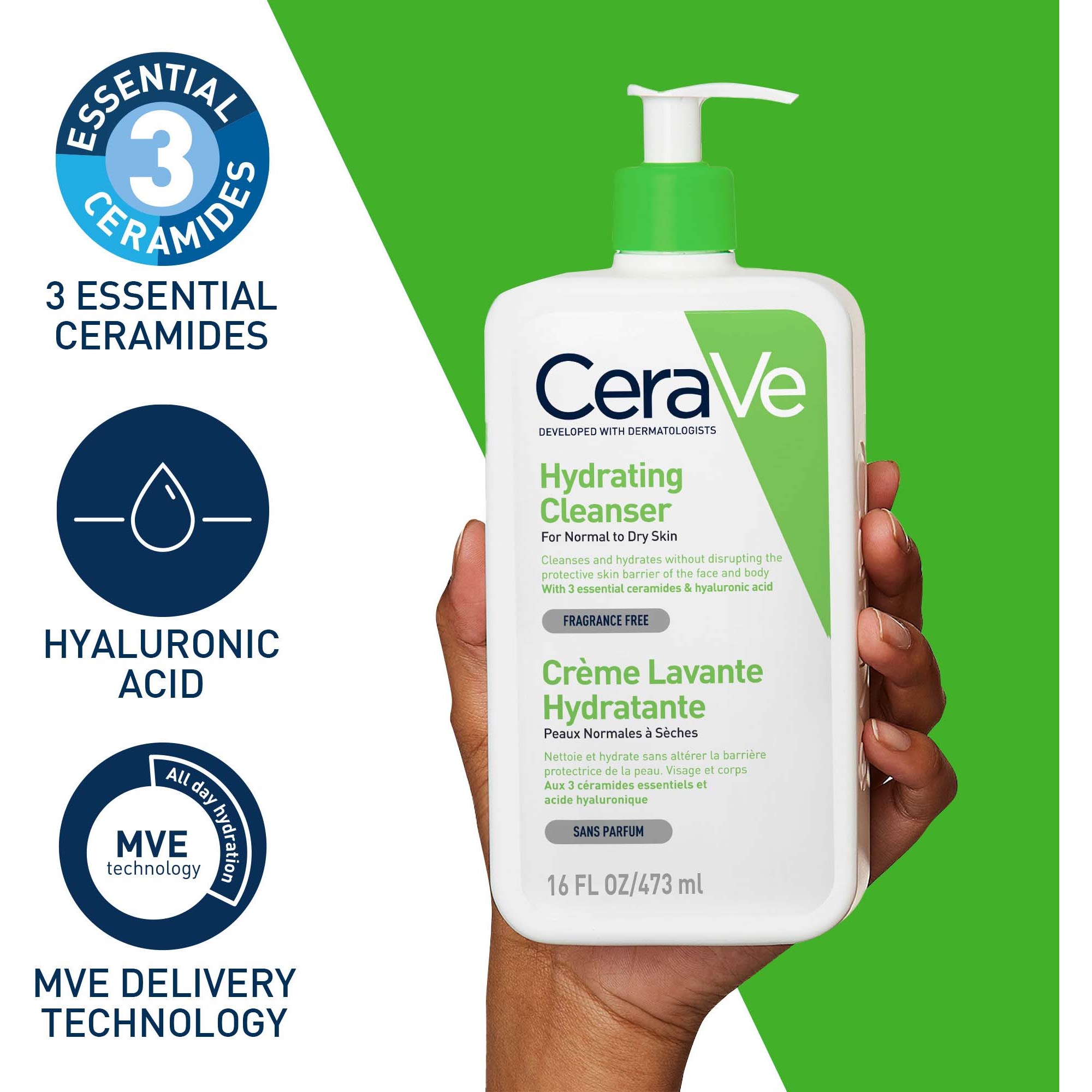 CeraVe Hydrating Cleanser 473 ml (obrázok 4)