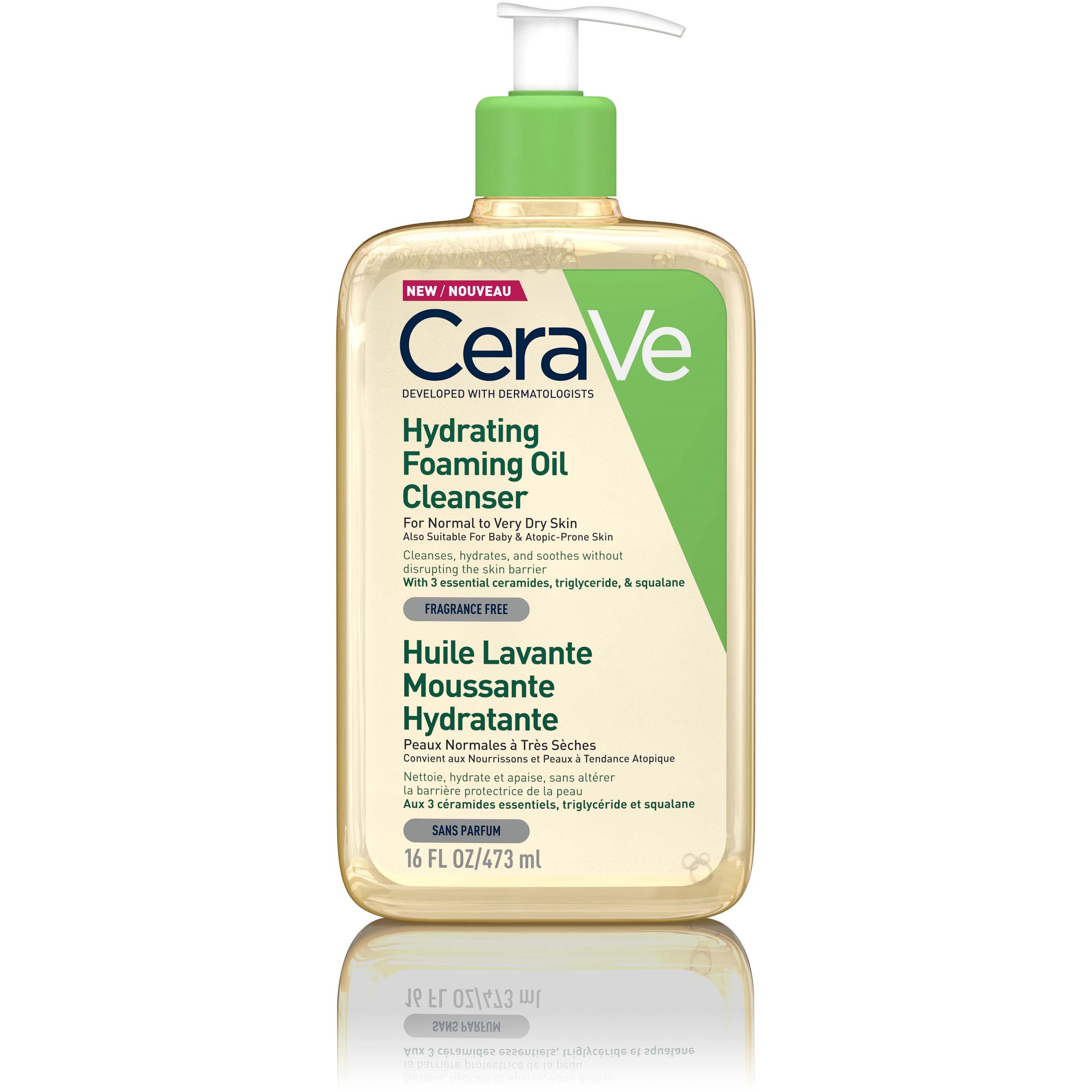 Läs mer om CeraVe Hydrating Foaming Oil Cleanser 473 ml