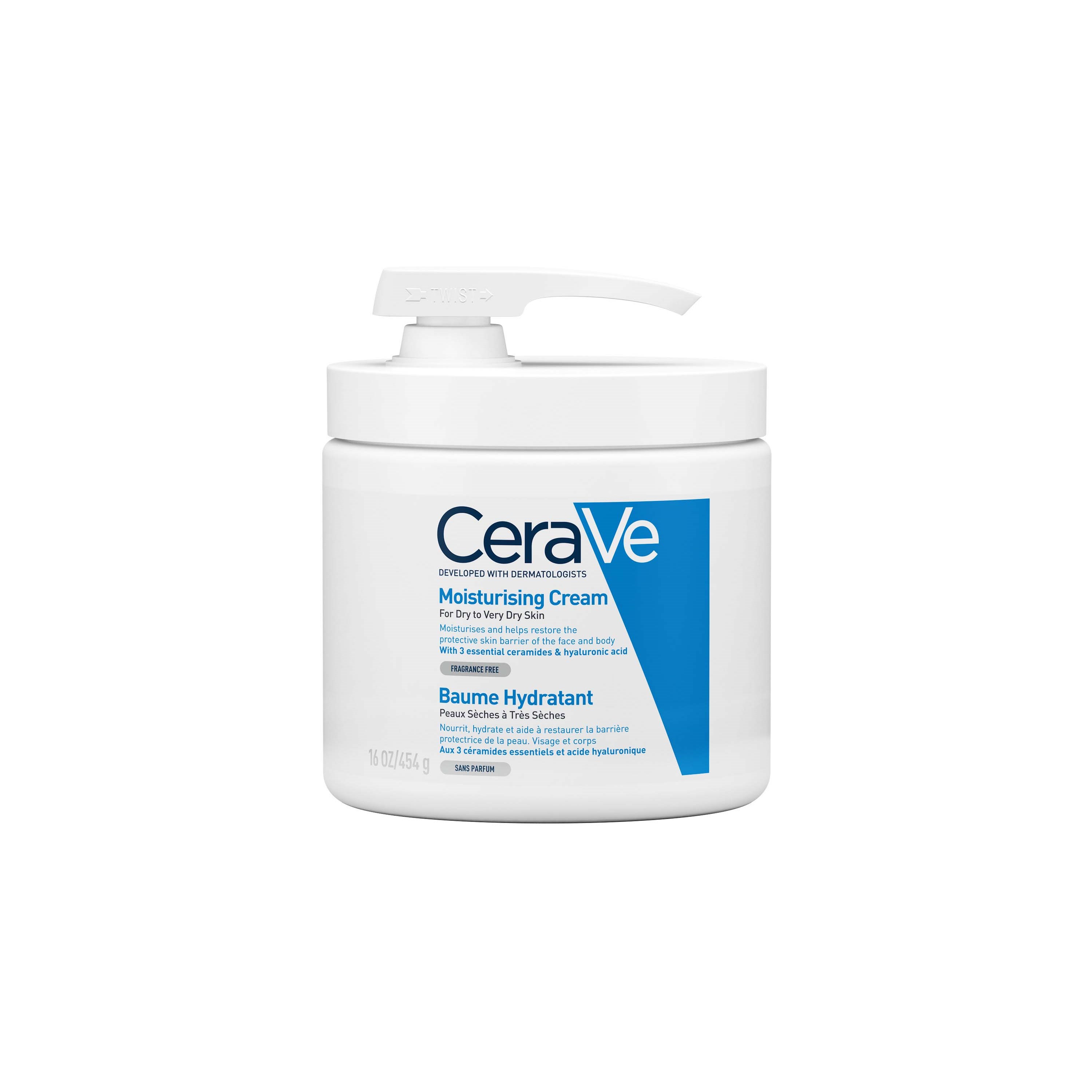 Läs mer om CeraVe Moisturising Cream w pump 454 g