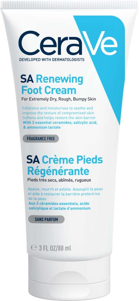 CeraVe Renewing SA foot cream 