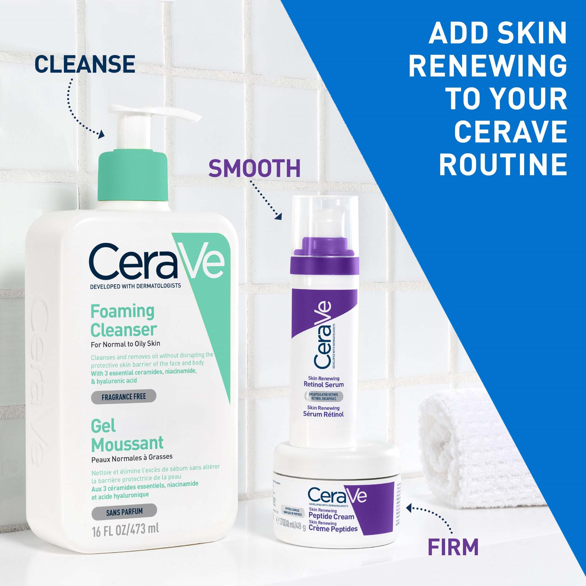 CeraVe Skin Renewing Peptide Cream 48 g (obrázok 5)