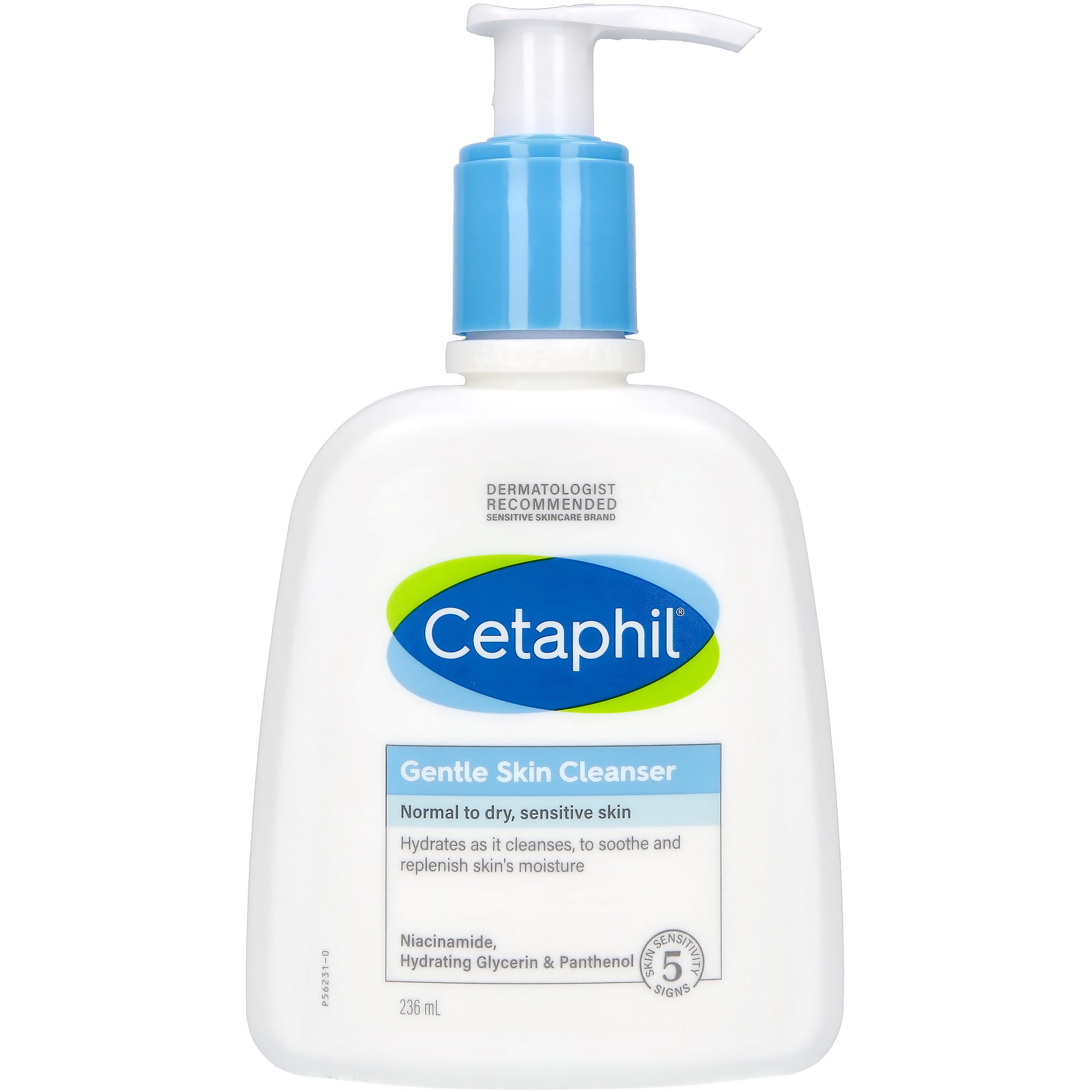 Zdjęcia - Produkt do mycia twarzy i ciała Cetaphil Delikatny, oczyszczający płyn do twarzy 236 ml 
