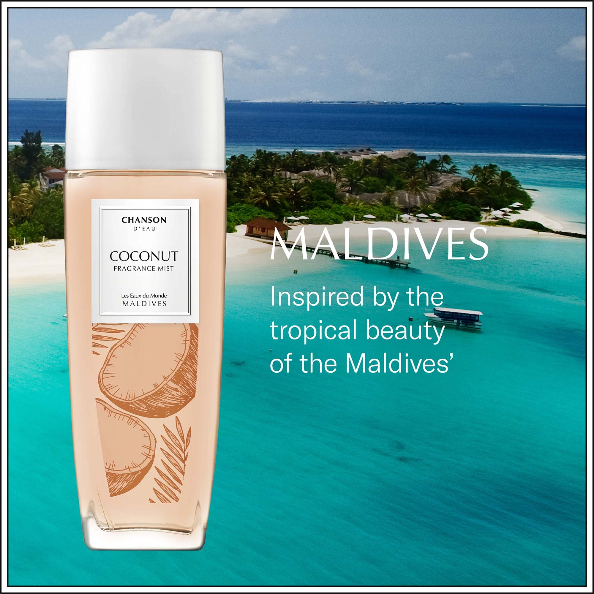 Chanson d'Eau Coconut Fragrance Mist 75 ml (obrázok 3)