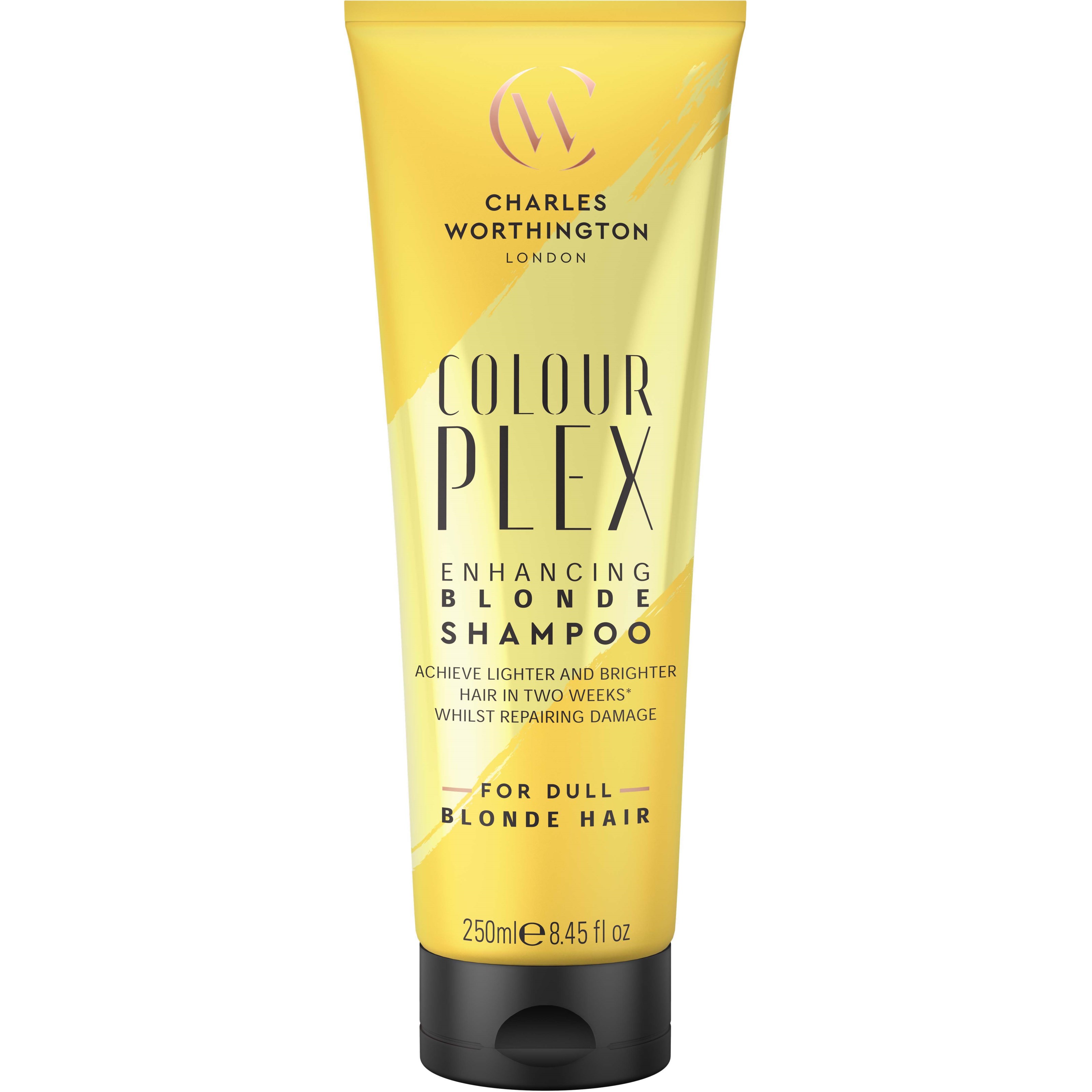 Läs mer om Charles Worthington Colourplex Enhancing Blonde Shampoo 250 ml