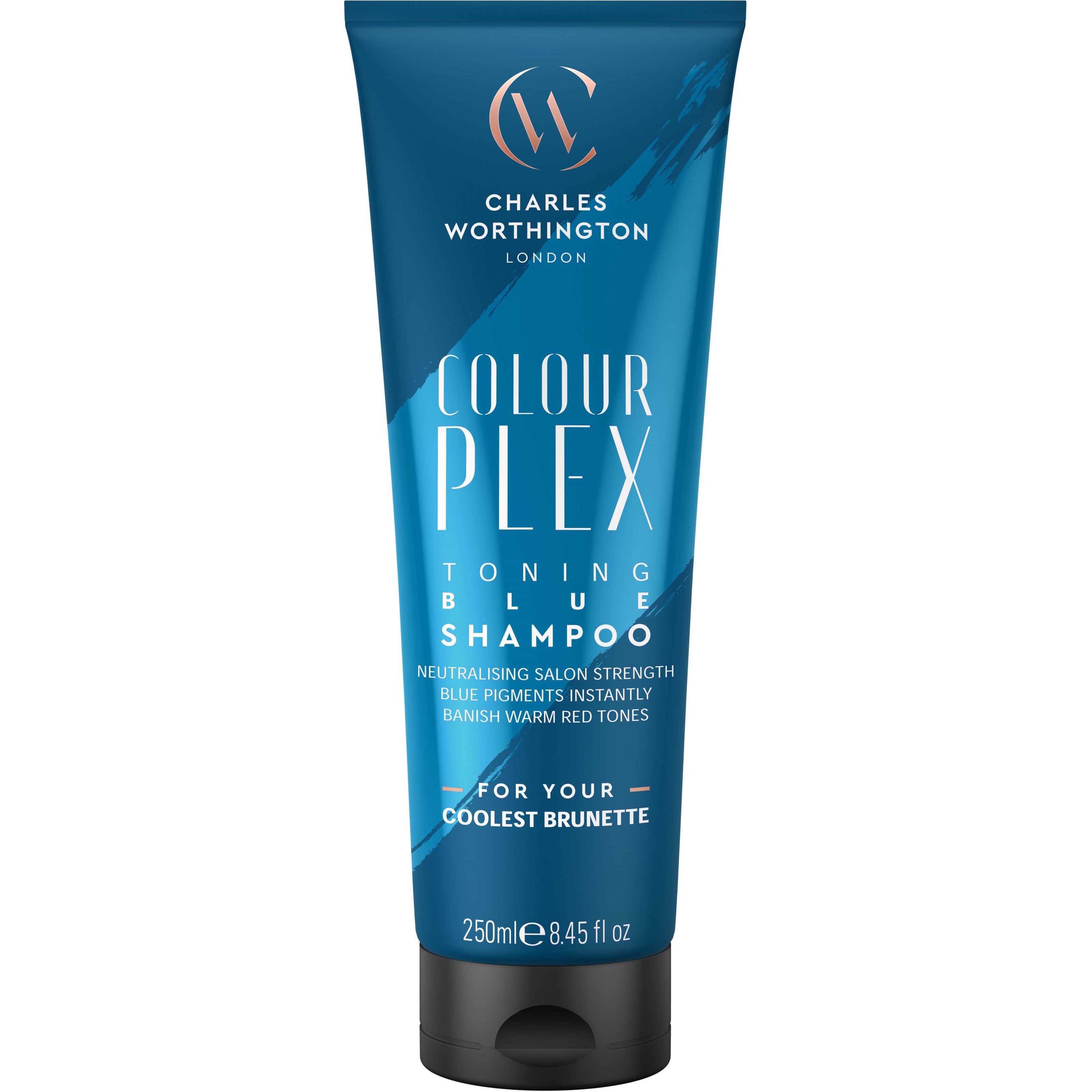 Bilde av Charles Worthington Colourplex Toning Blue Shampoo 250 Ml
