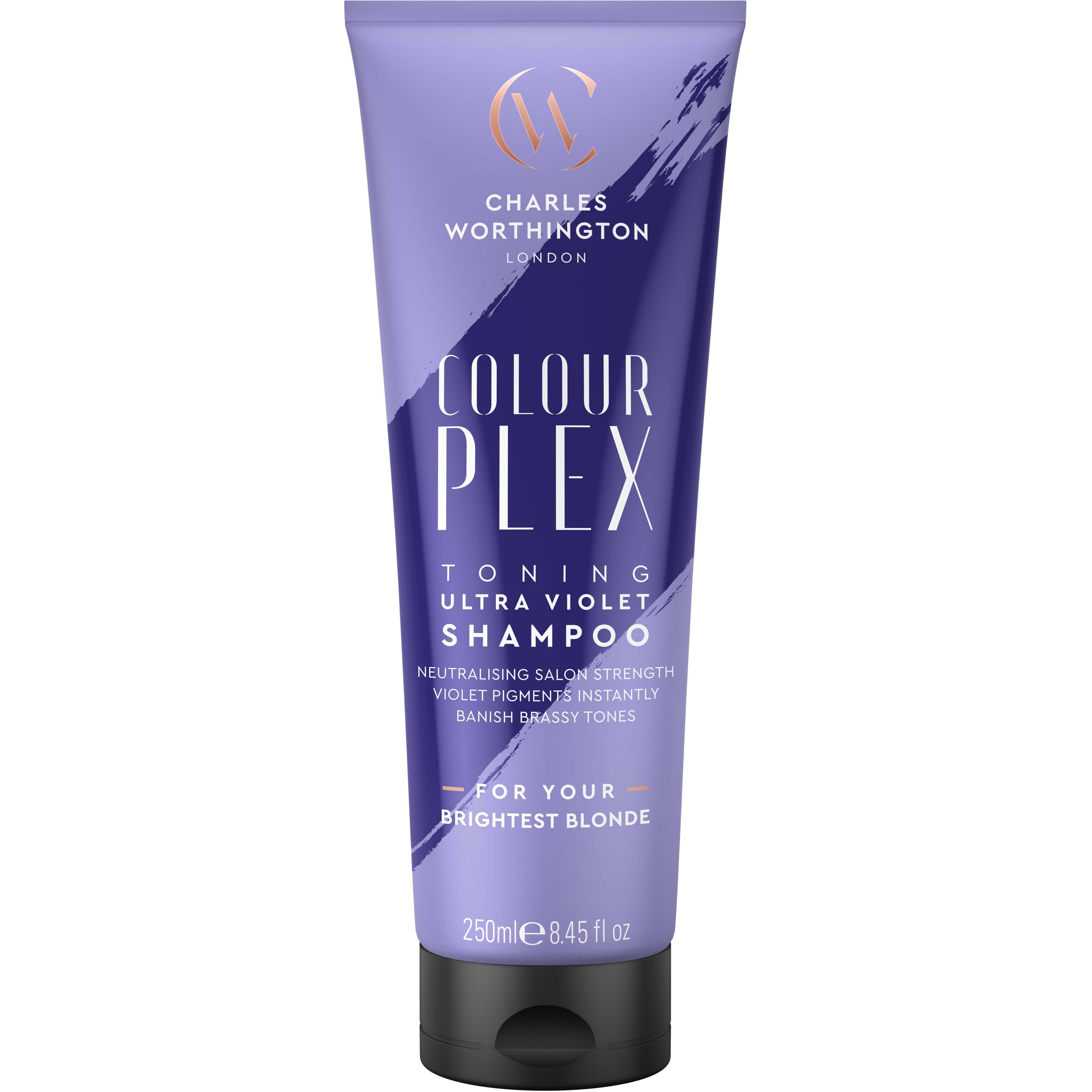 Läs mer om Charles Worthington Colourplex Toning Ultra Violet Shampoo 250 ml