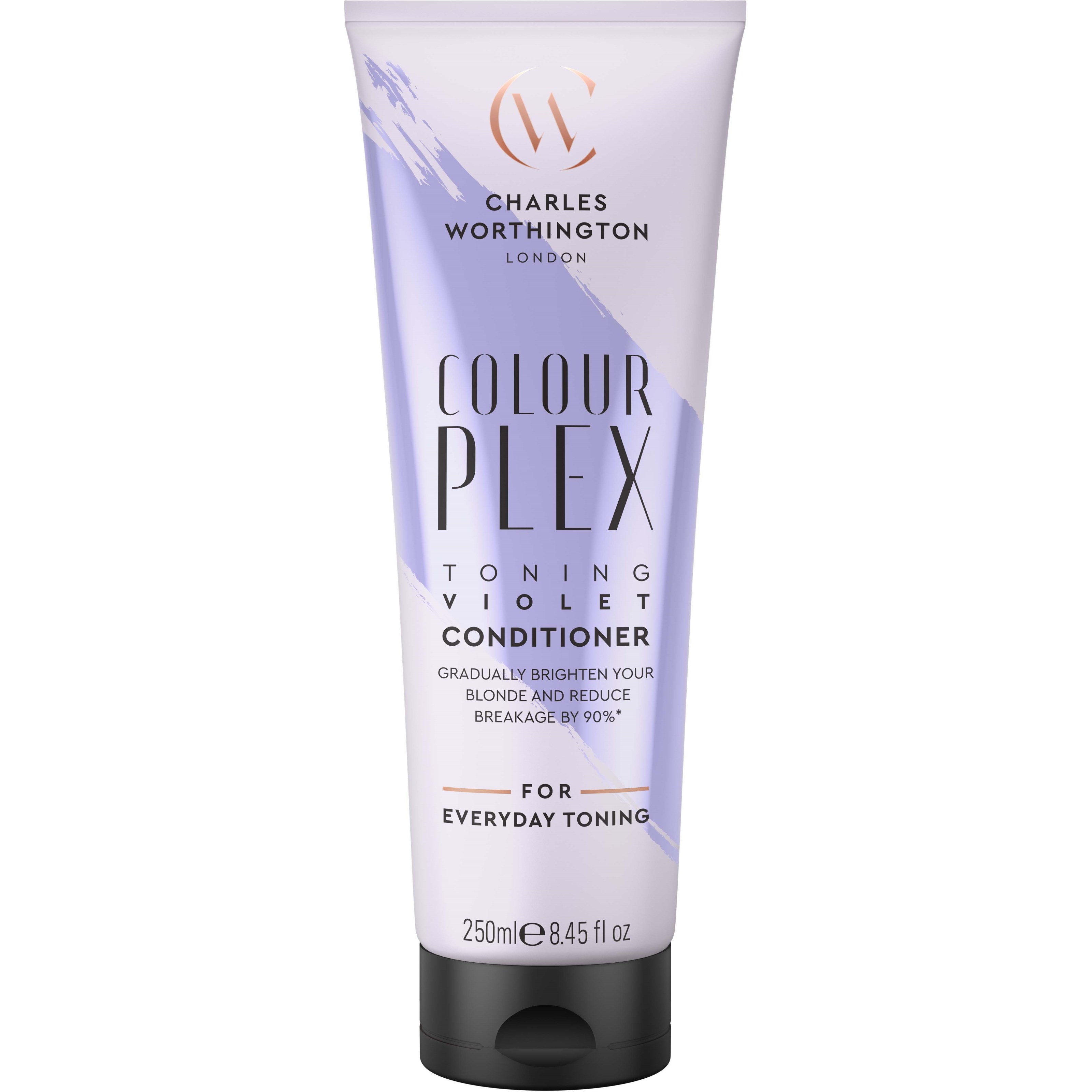 Läs mer om Charles Worthington Colourplex Toning Violet Conditioner 250 ml
