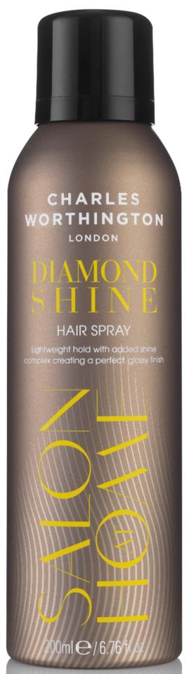 Charles Worthington Diamond Shine Hair Spray 200ml