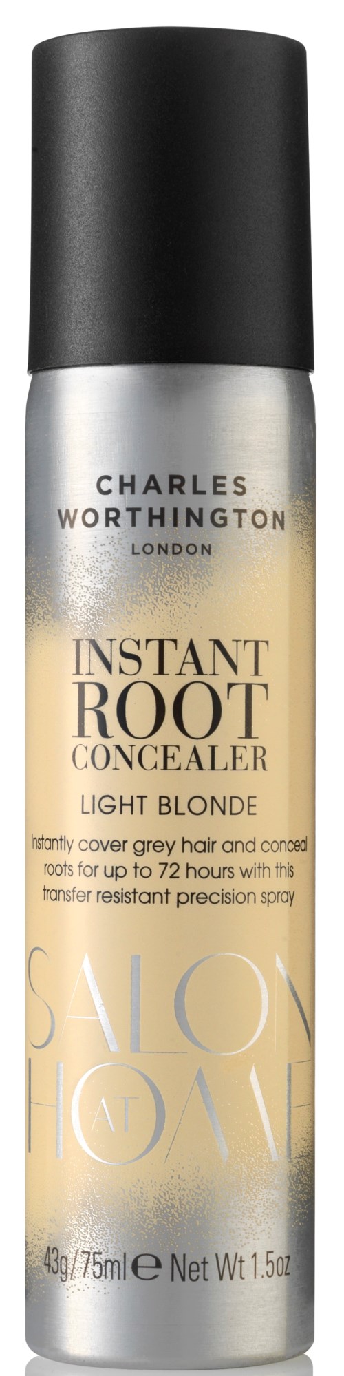 Charles Worthington Instant Root Concealer Light Blonde 75ml Light