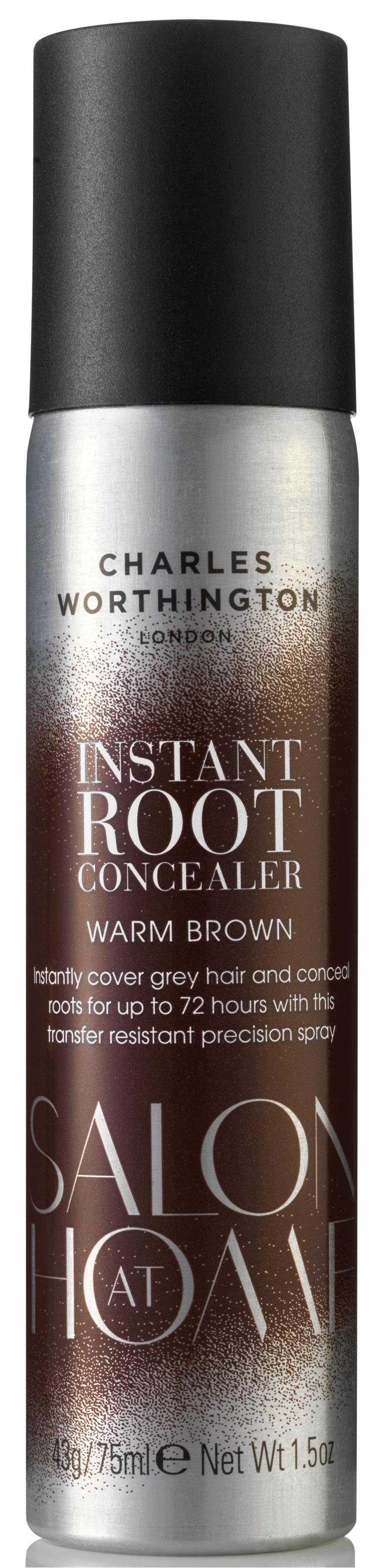 Charles Worthington Instant Root Concealer 75ml Warm Brown