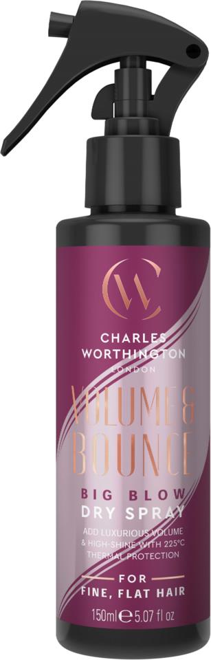 Charles Worthington Volume & Bounce Big Blow Dry Spray 150 ml