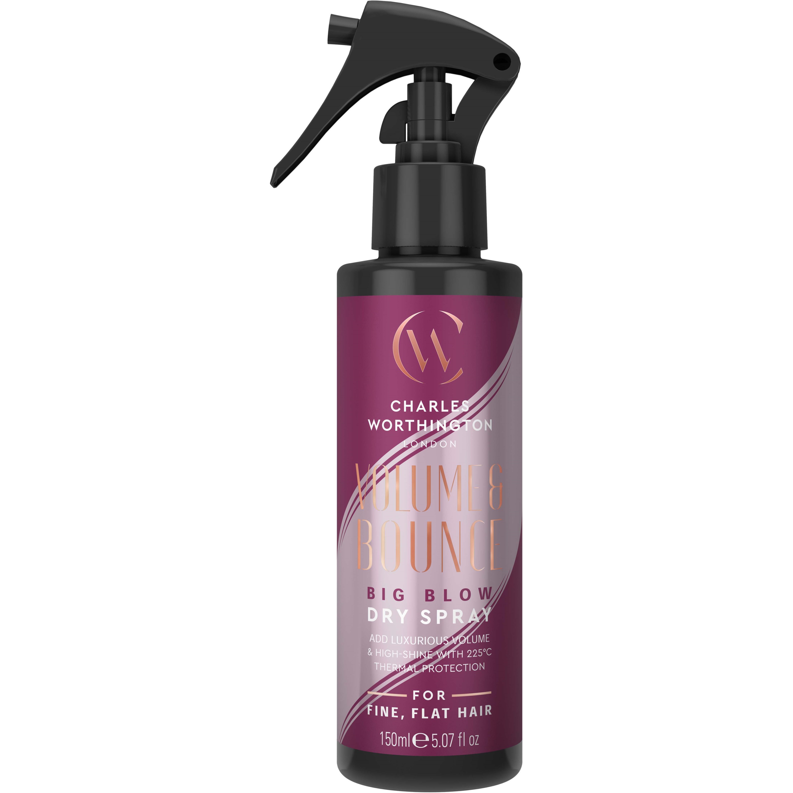 Bilde av Charles Worthington Volume & Bounce Big Blow Dry Spray 150 Ml