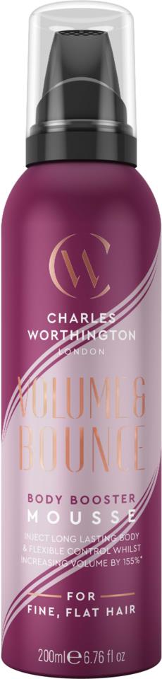 Charles Worthington Volume & Bounce Body Booster Mousse 200 ml
