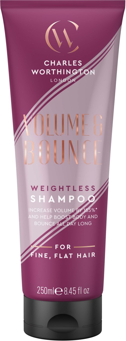 Charles Worthington Volume & Bounce Weightless Shampoo 250 ml