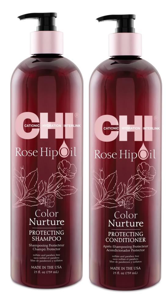 CHI Rose Hip Color Nurture Protecting Duo
