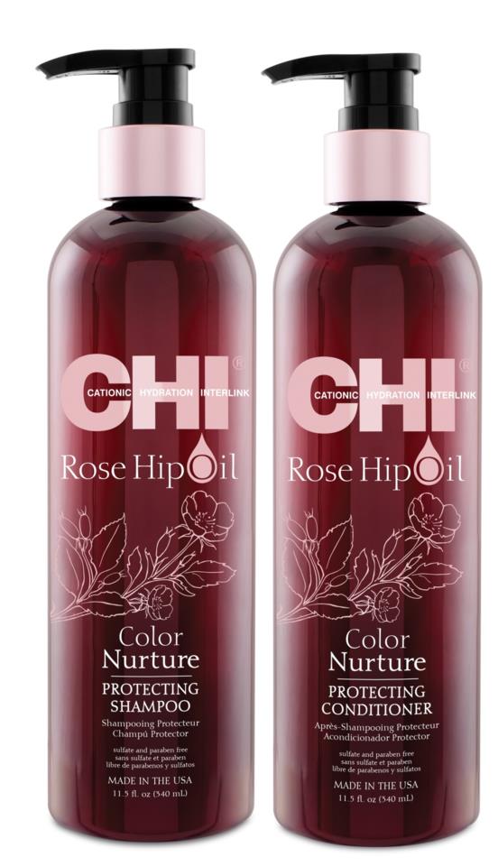 CHI Rose Hip Color Nurture Protecting Paket