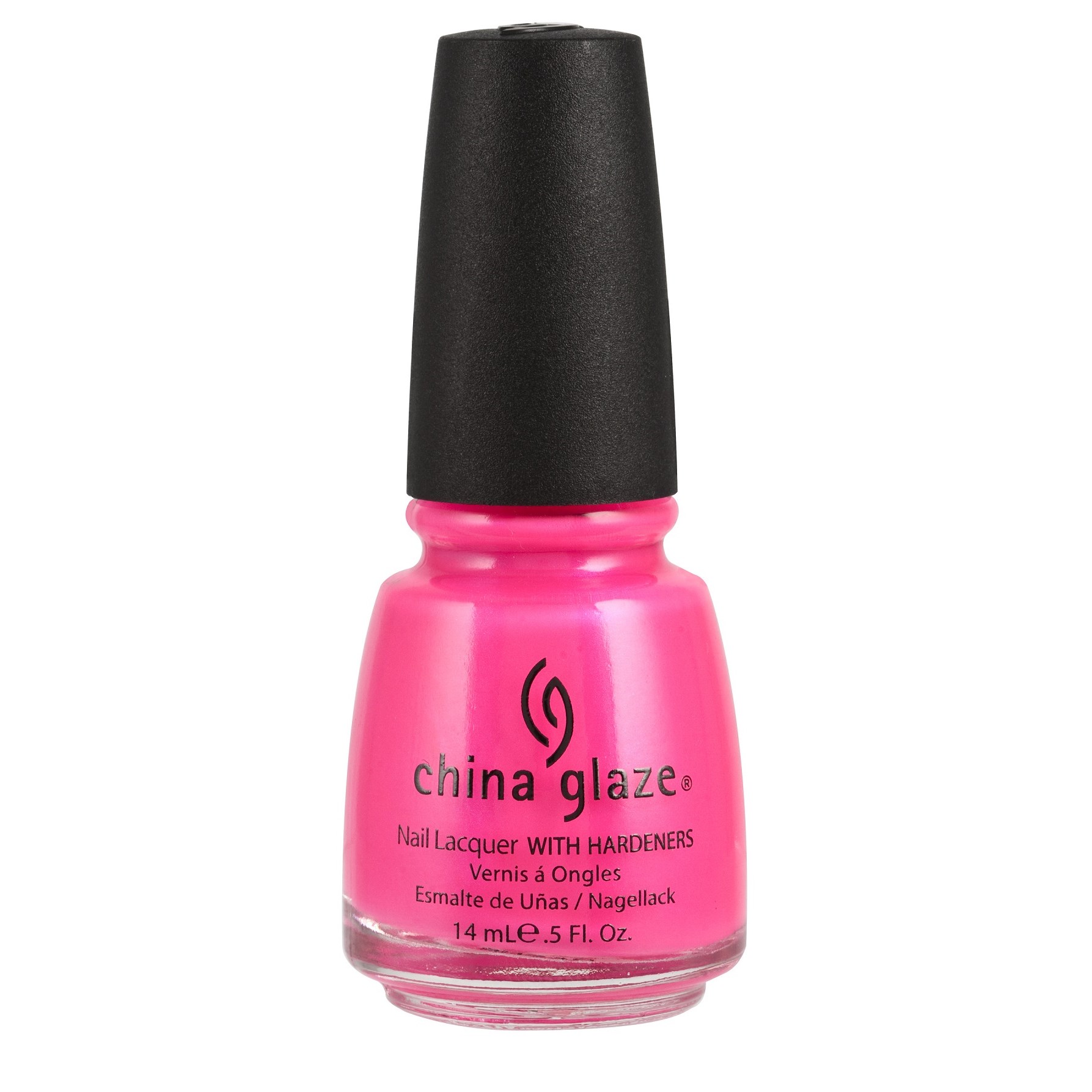 Bilde av China Glaze Nail Lacquer With Hardeners 1006 Pink Voltage