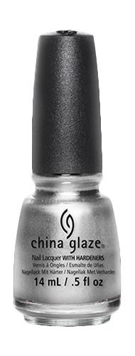 China Glaze 627 Platinum Silver