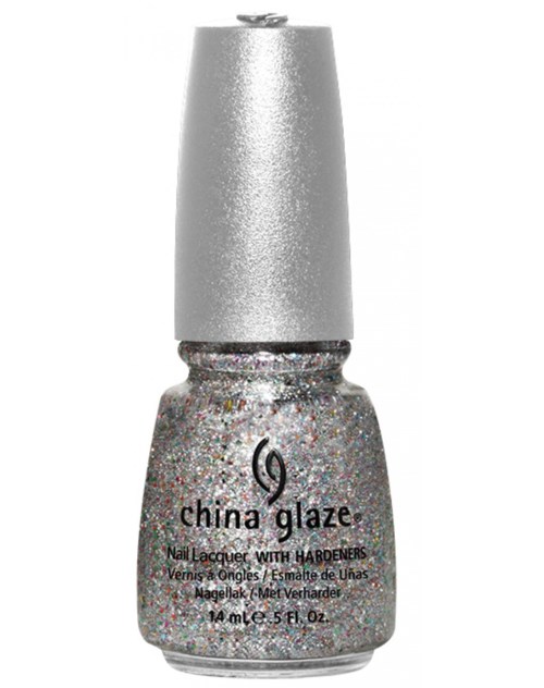 China Glaze Nail Lacquer with Hardeners Chroma Polarized