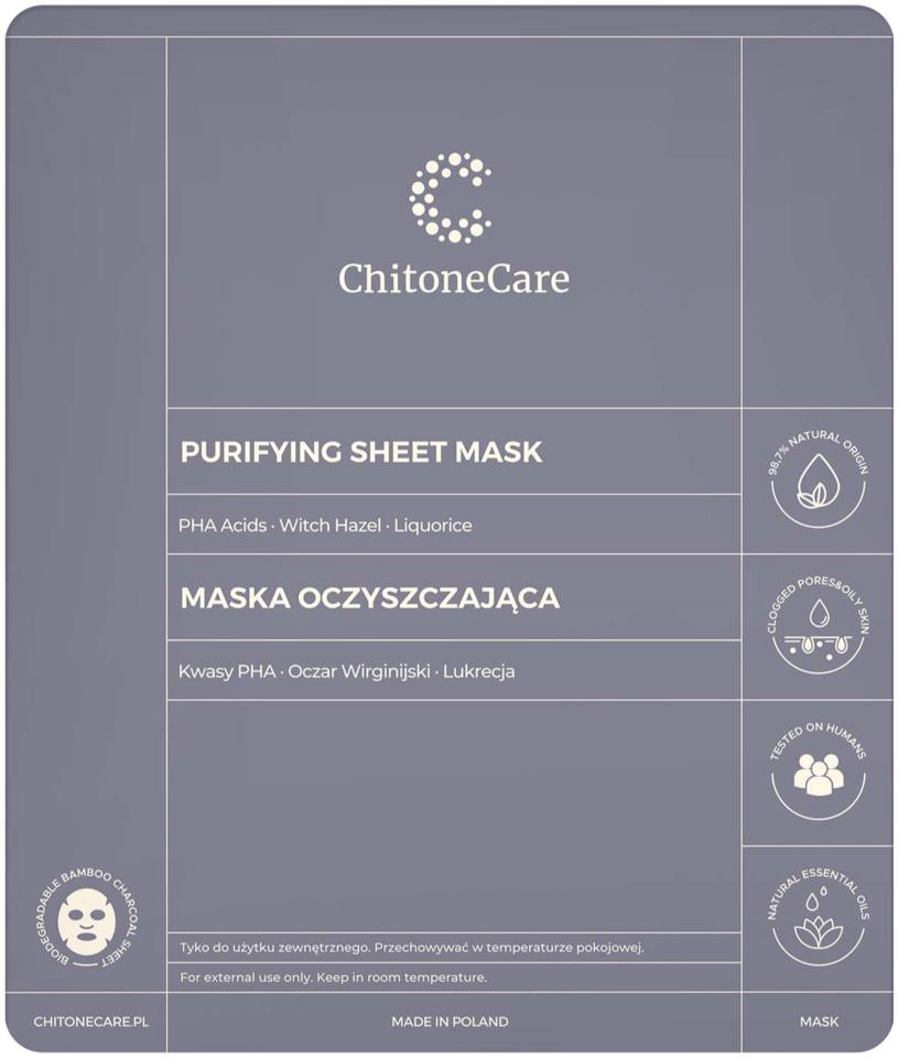 Chitone ChitoneCare Purifying Sheet Mask 23 ml