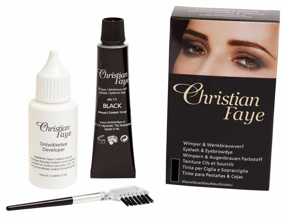 Christian Faye Eyelash & Eyebrow Dye Black