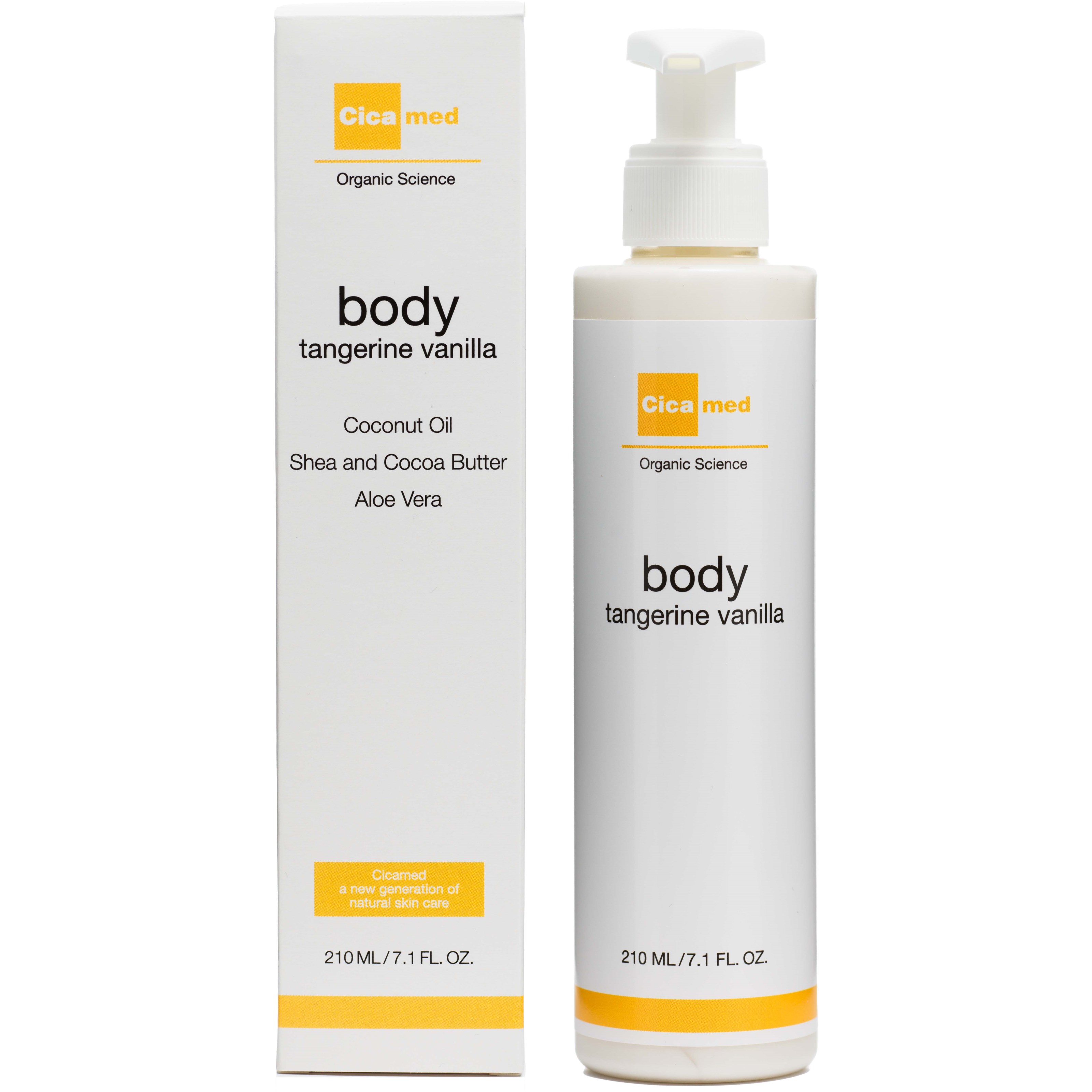 Cicamed Body Tangerine Vanilla 210 ml billede
