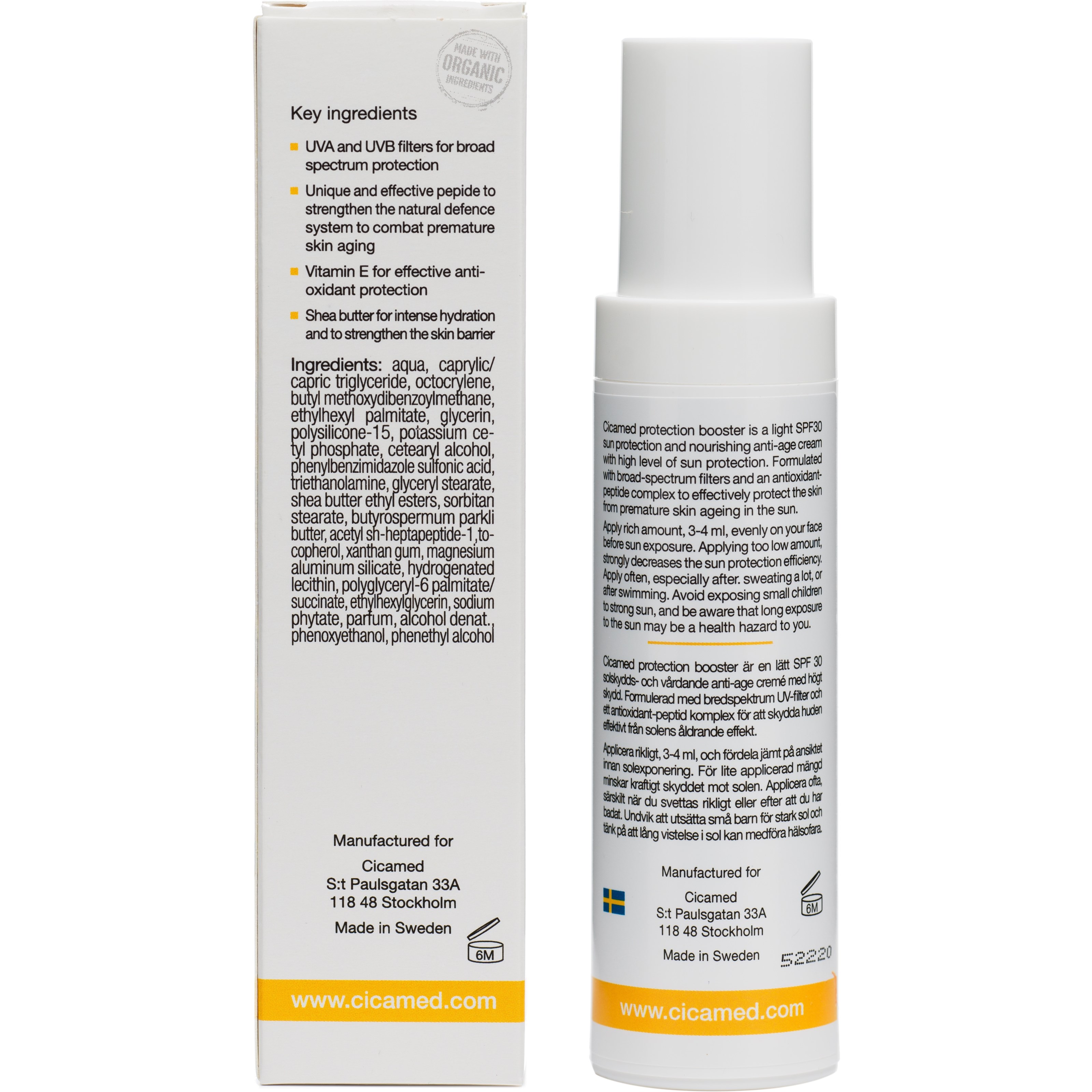 Alternativ bild 1 för Cicamed SPF30 Protection Booster 50 ml