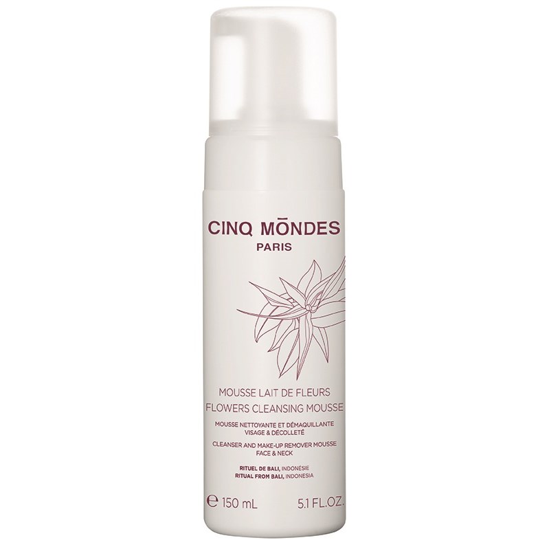 Läs mer om Cinq Mondes Cleanse & Tone Flowers Cleansing Mousse 150 ml