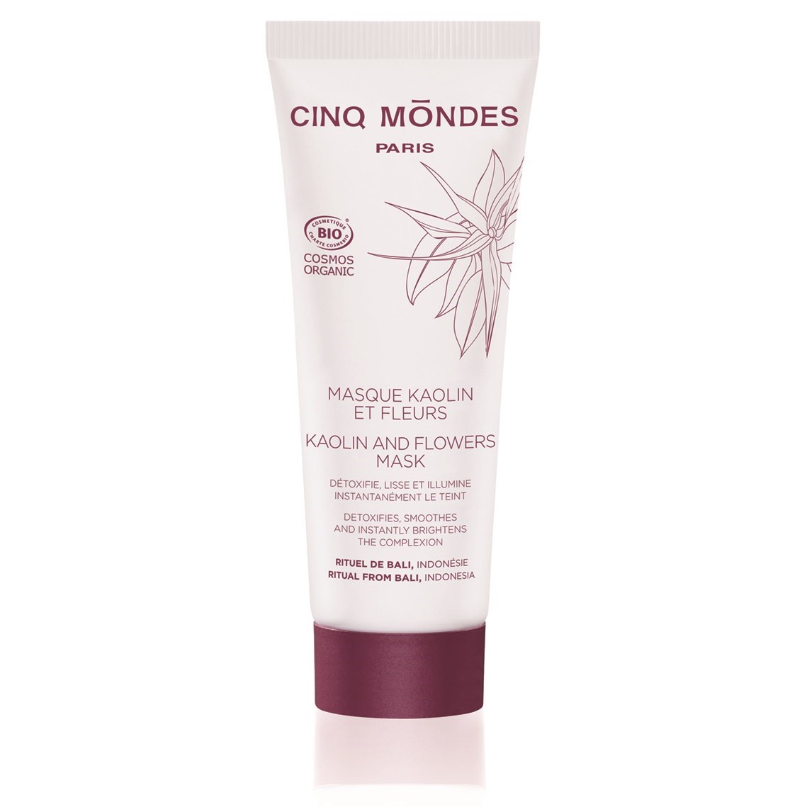 Cinq Mondes Exfoliate & purify Kaolin and Flowers Mask 60 ml