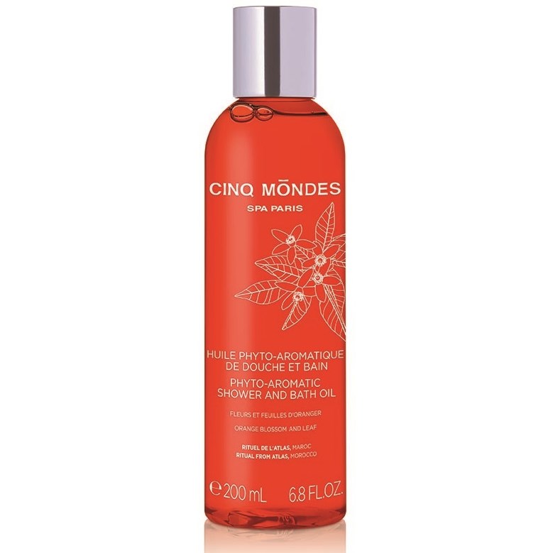 Läs mer om Cinq Mondes Cleanse Phyto-aromatic shower & bath oil ATLAS