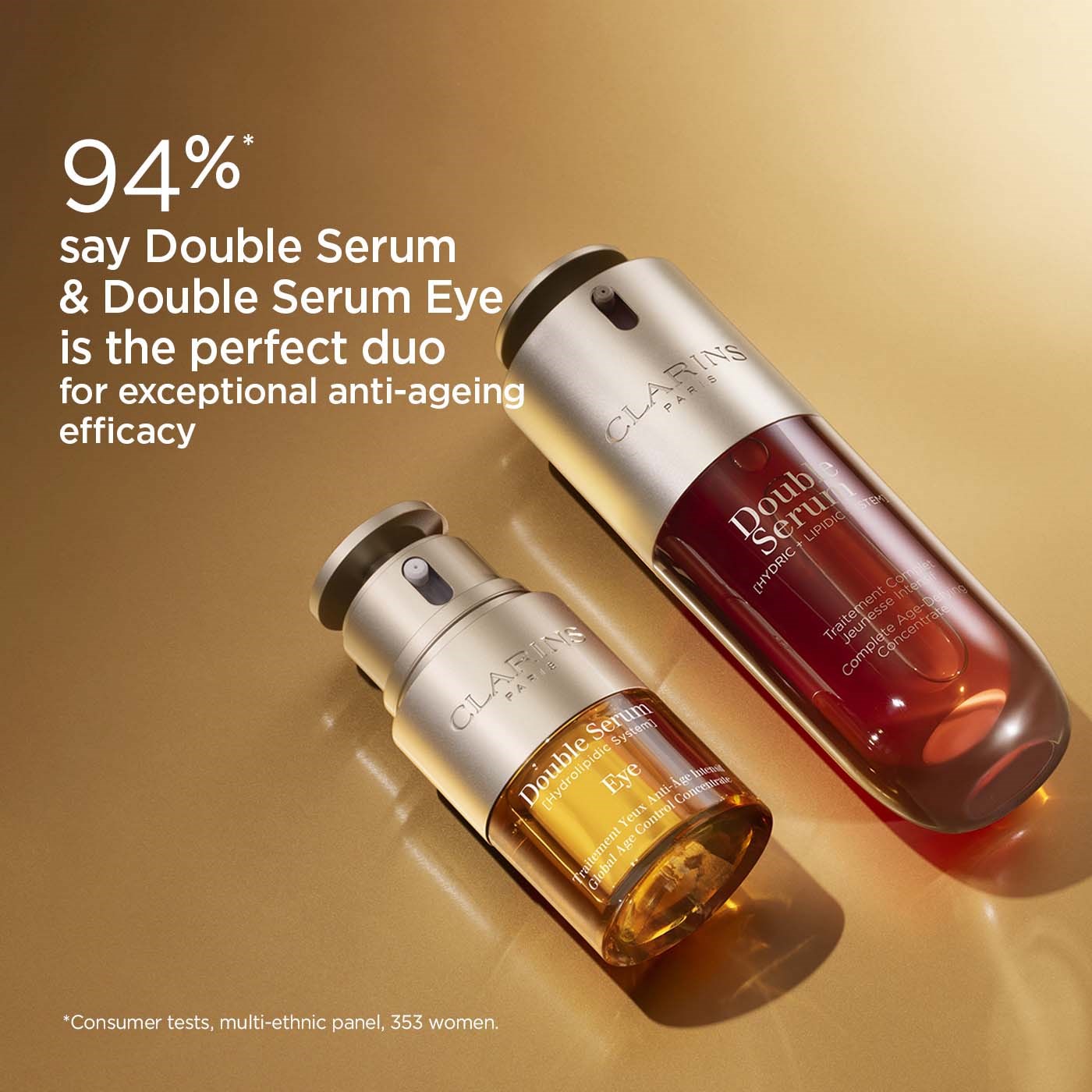 Clarins Double Serum Hydric + Lipidic System 30 ml (zdjęcie 7)