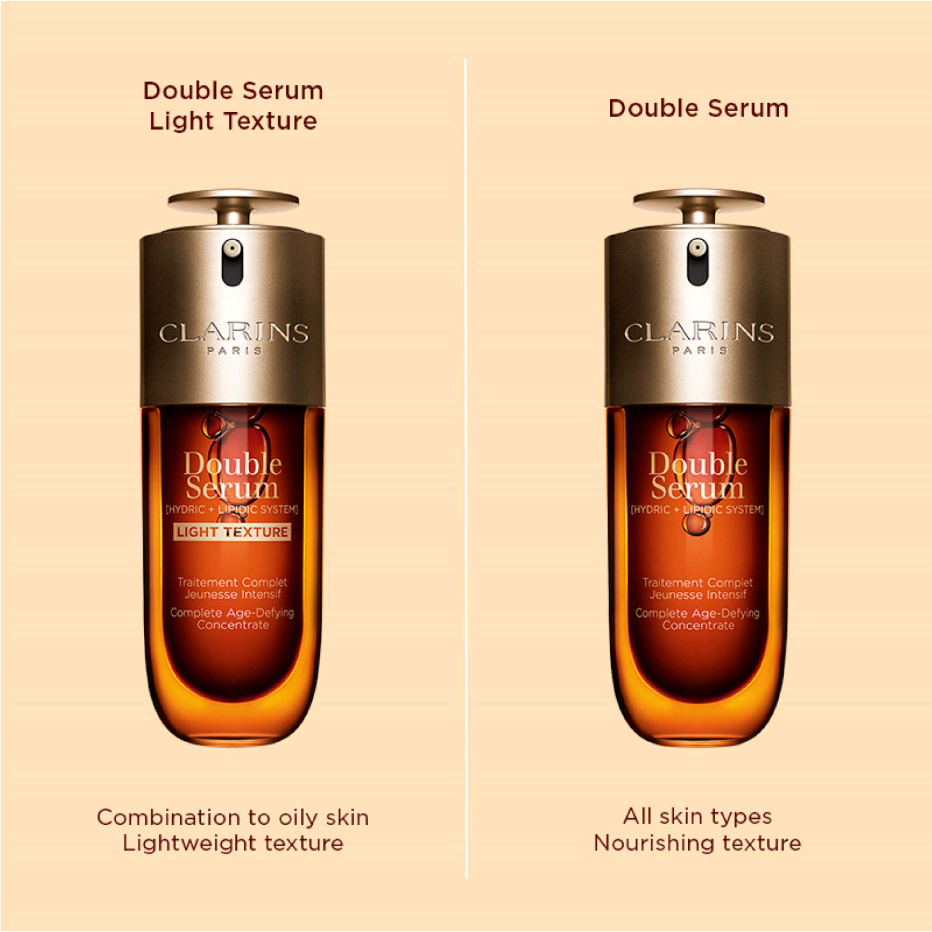 Clarins Double Serum Light Texture 30 ml (zdjęcie 4)