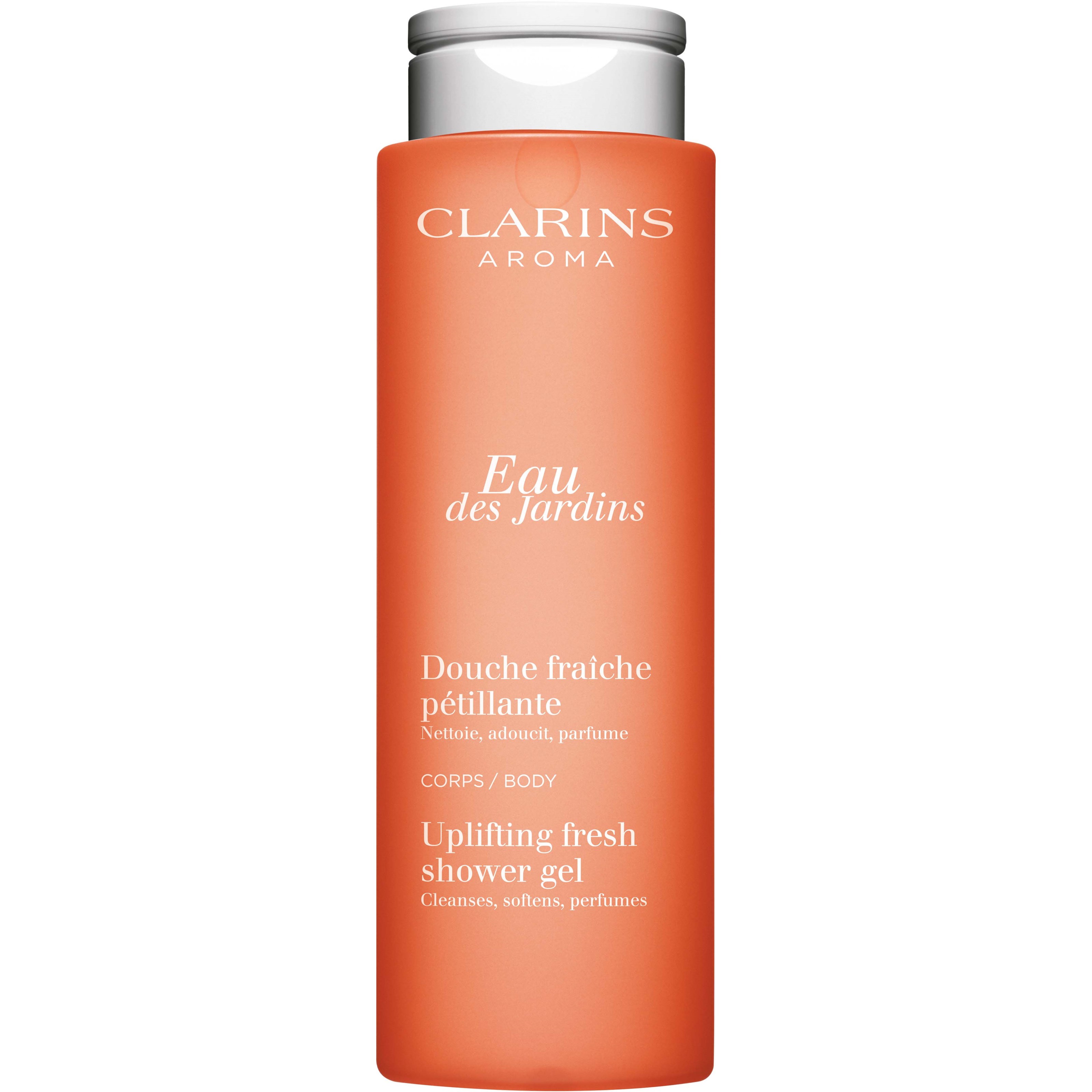 Läs mer om Clarins Eau des Jardins Uplifting Fresh Shower Gel 200 ml