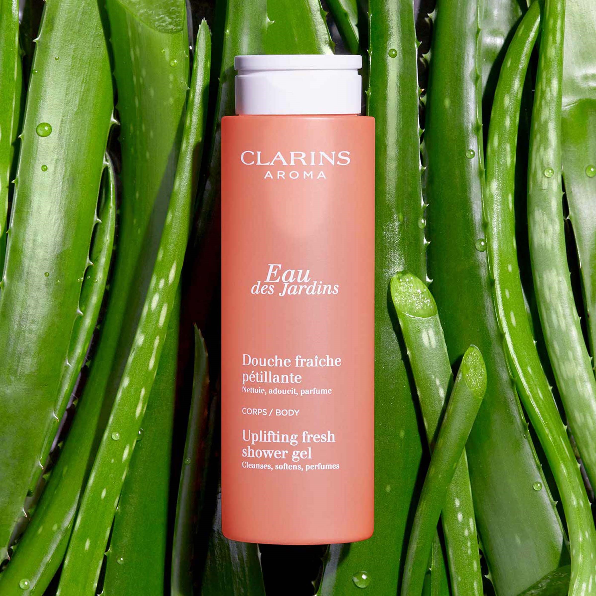 Clarins Aroma Eau des Jardins Shower Gel 200 ml (obrázok 5)