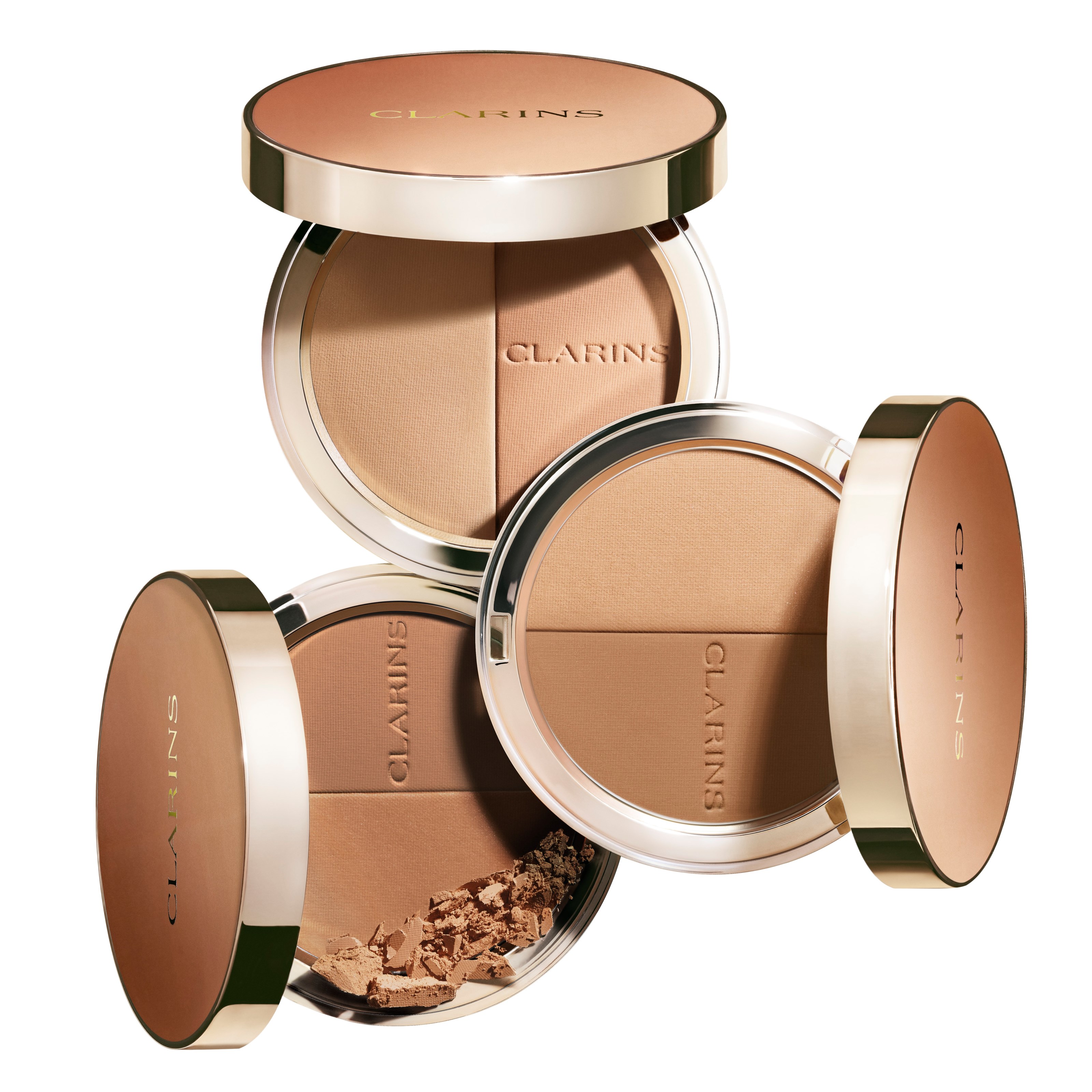 Clarins Ever Bronze Compact Powder 01 Light (obrázok 4)