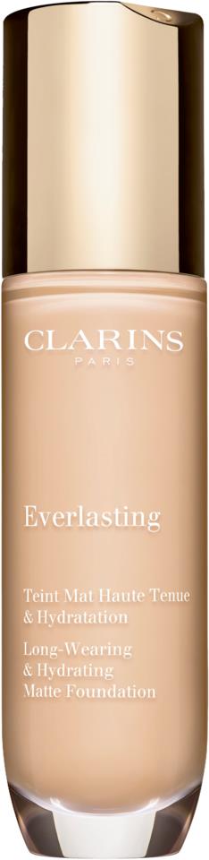 Clarins Everlasting Foundation 100.3 Shell 