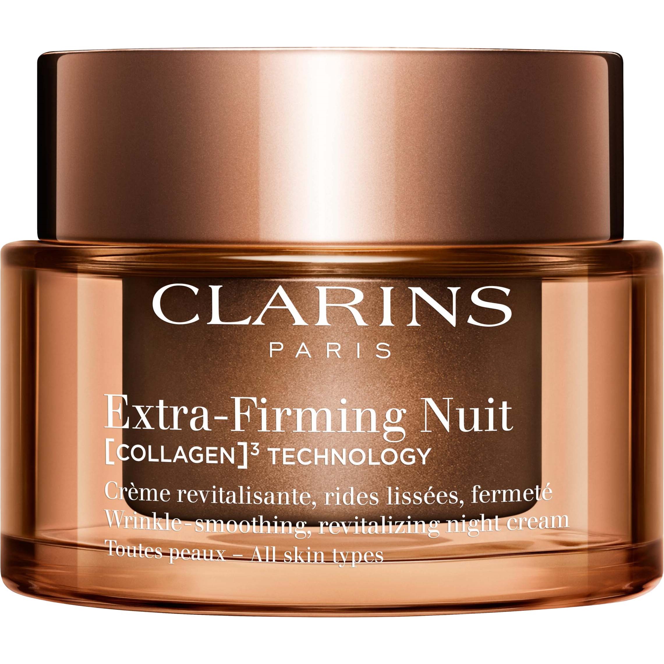 Clarins Extra-Firming Nuit Wrinkle-smoothing, revitalizing night cream All skin types 50 ml