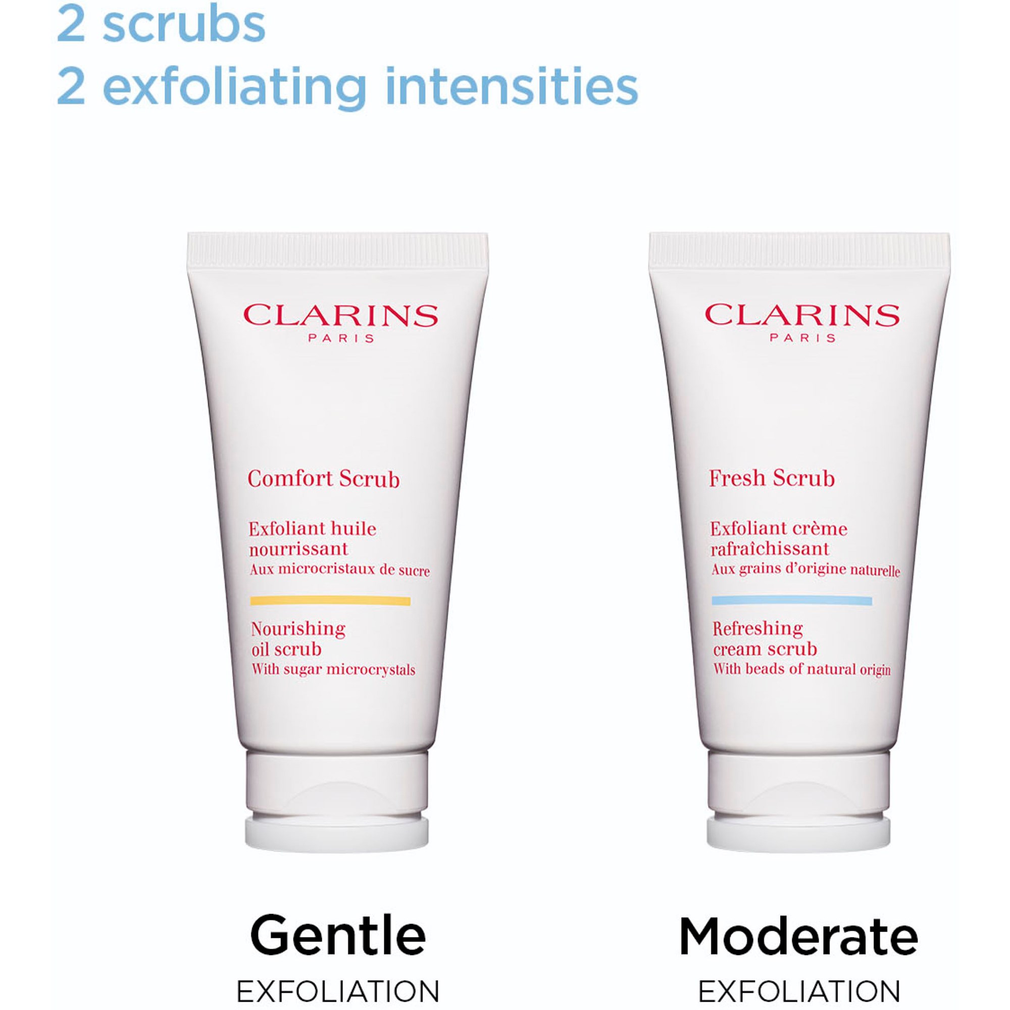 Clarins Fresh Scrub Refreshing Cream Scrub 50 ml (zdjęcie 5)