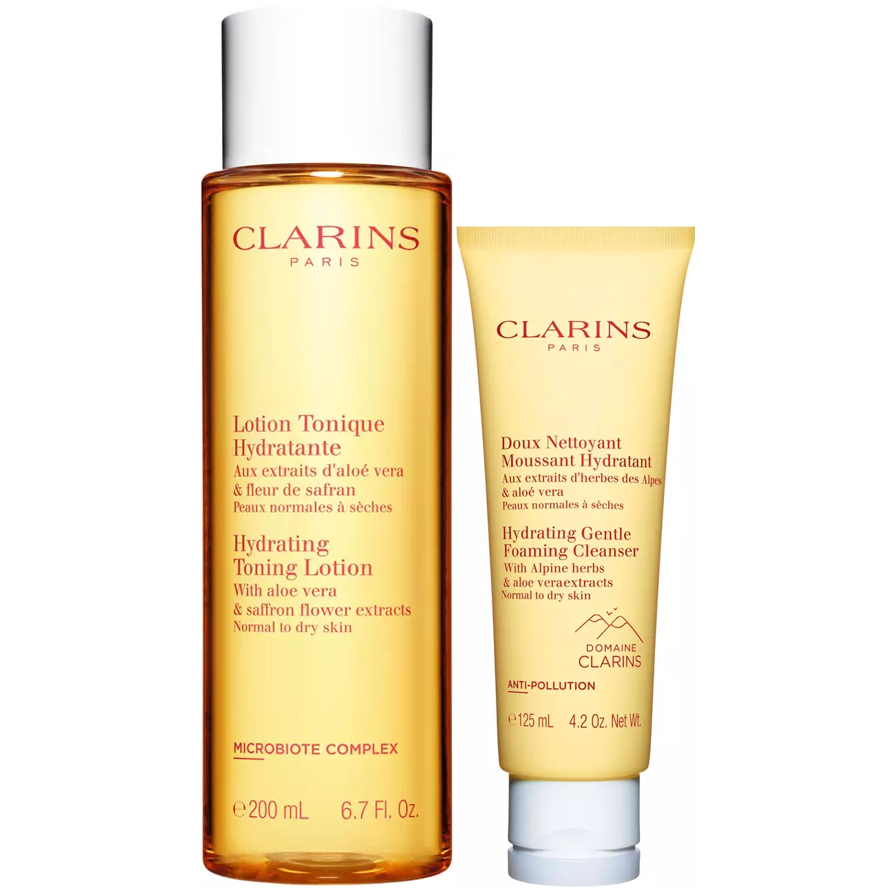 Läs mer om Clarins Hydrating Cleansing Duo