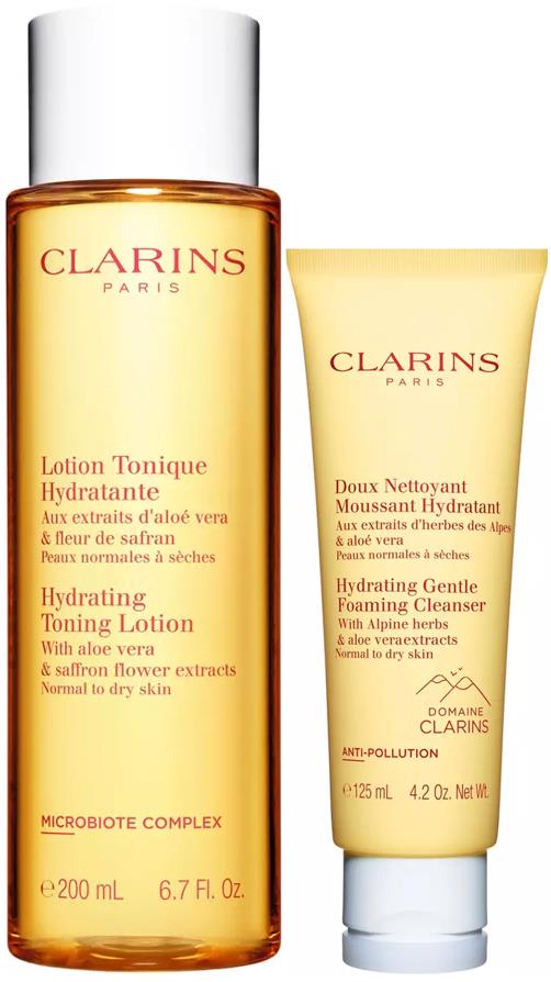 Clarins Hydrating Cleansing Duo
